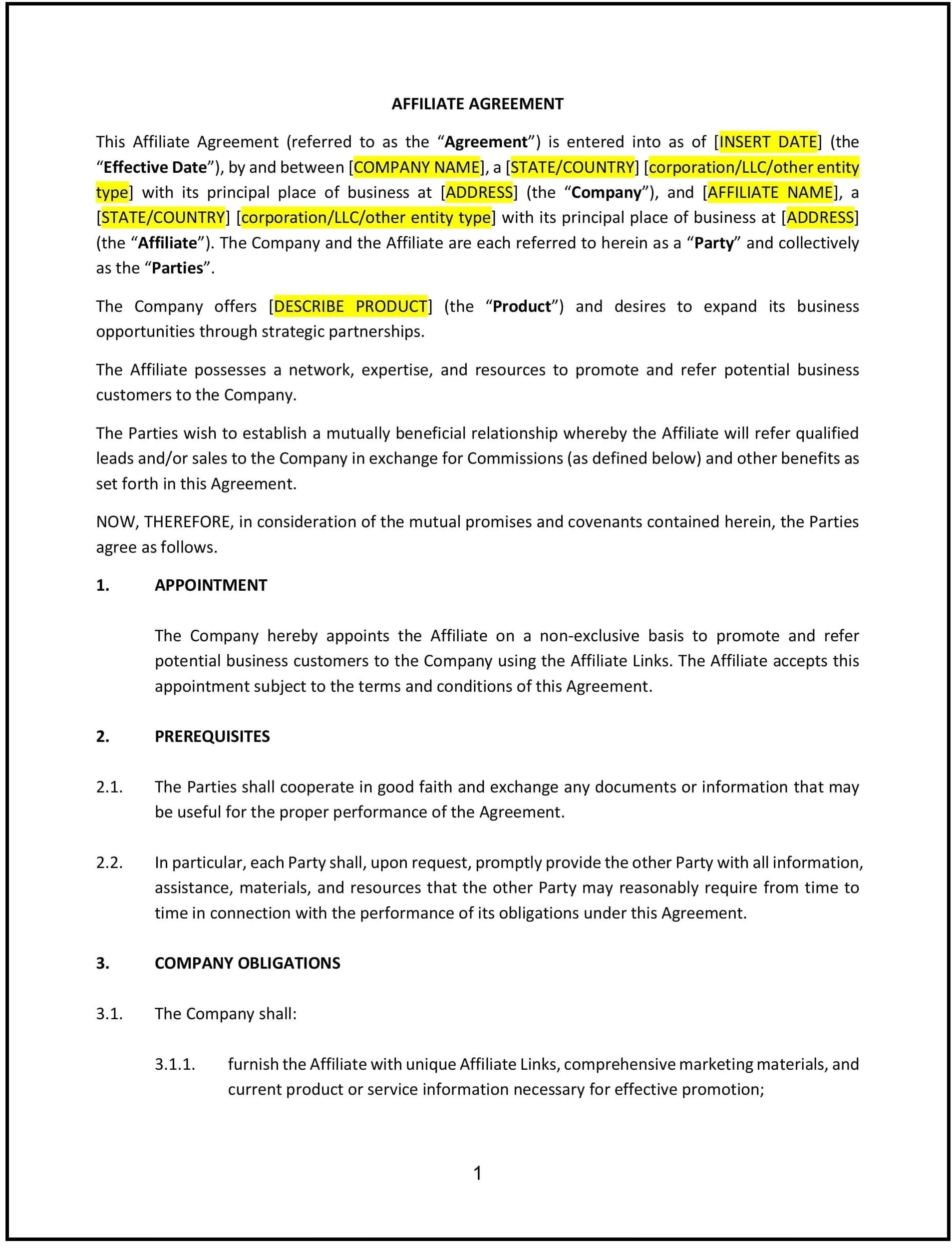 Affiliate-Agreement--Florida--1-1