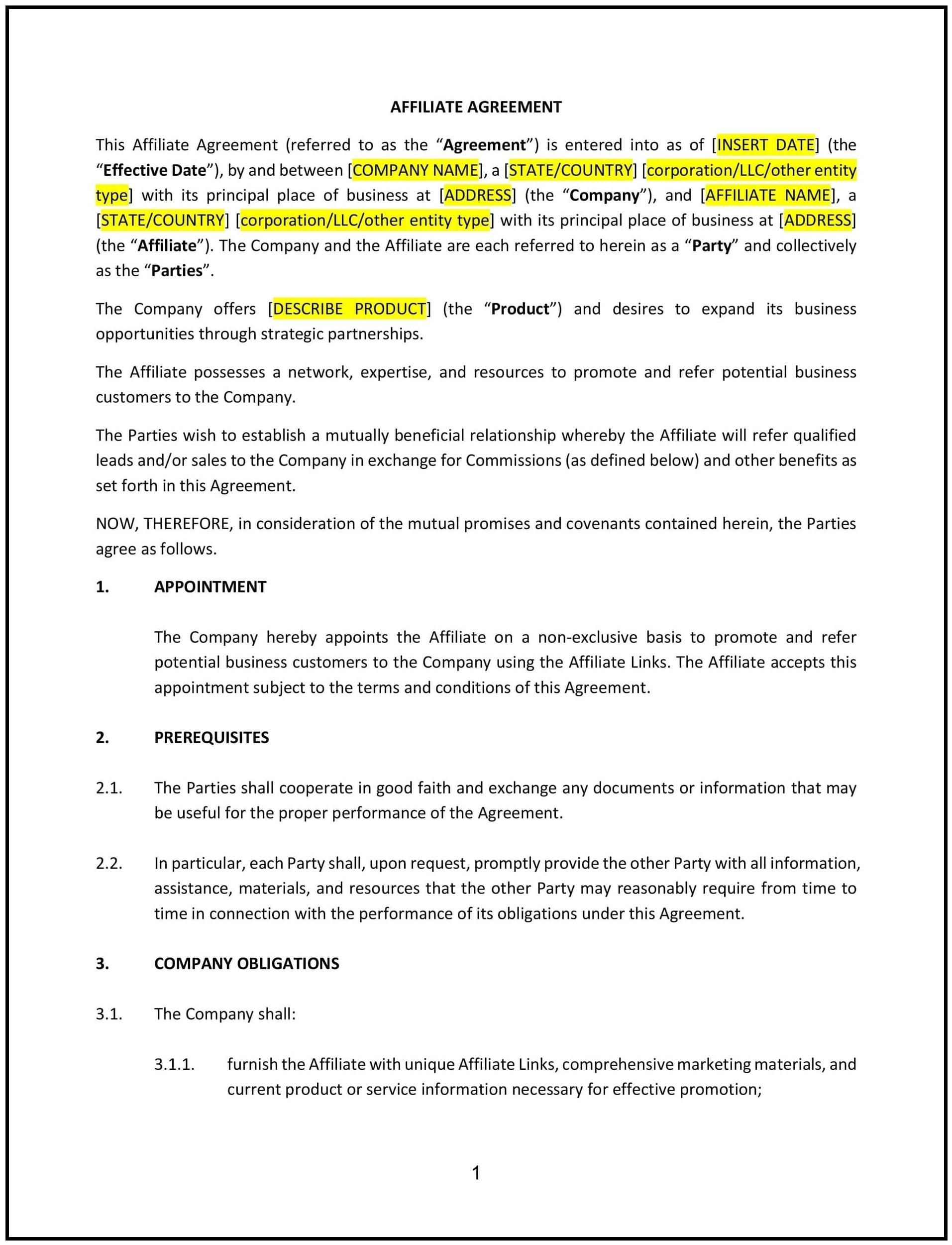 Affiliate-Agreement--Hawaii--1-1