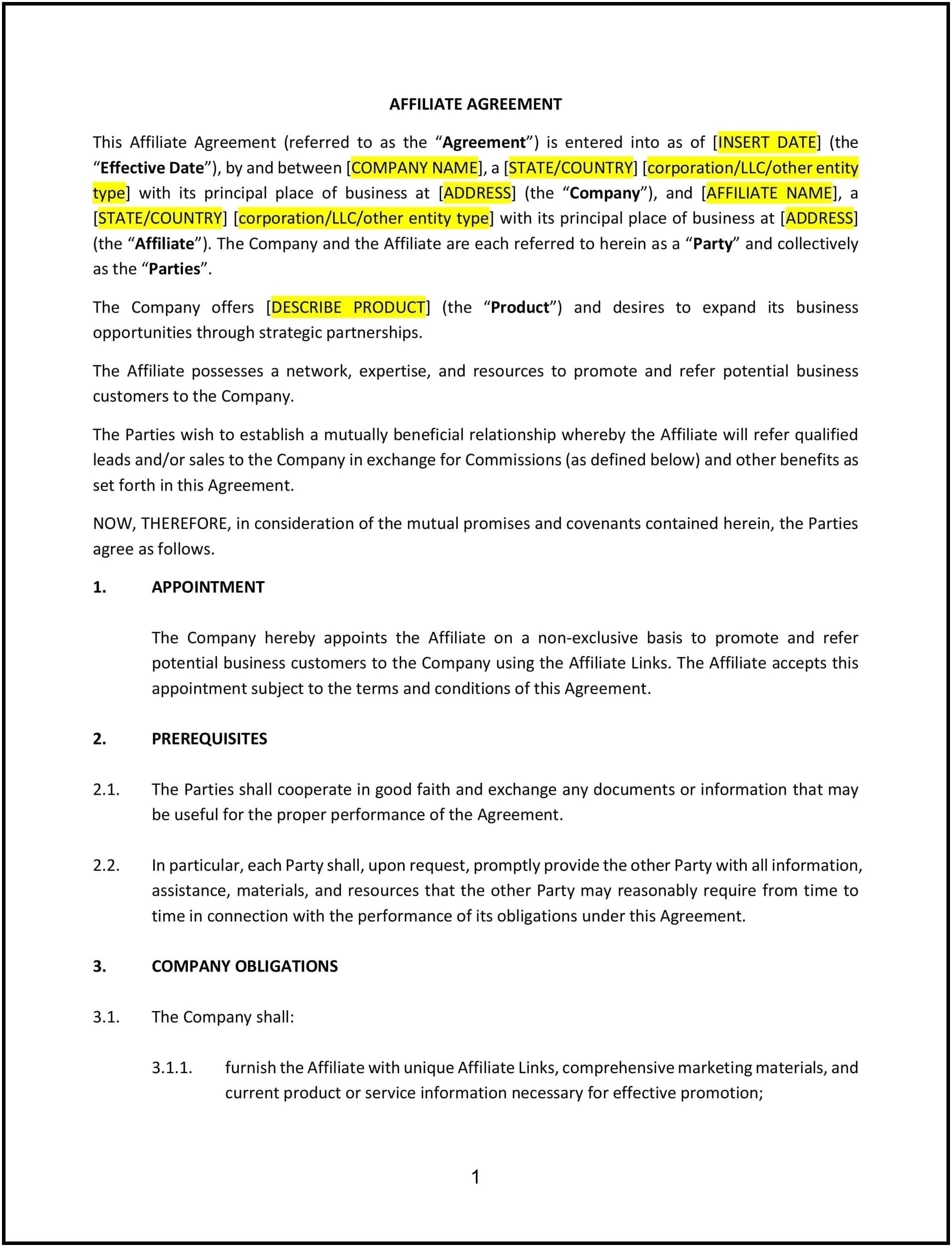 Affiliate-Agreement--Idaho--1-1