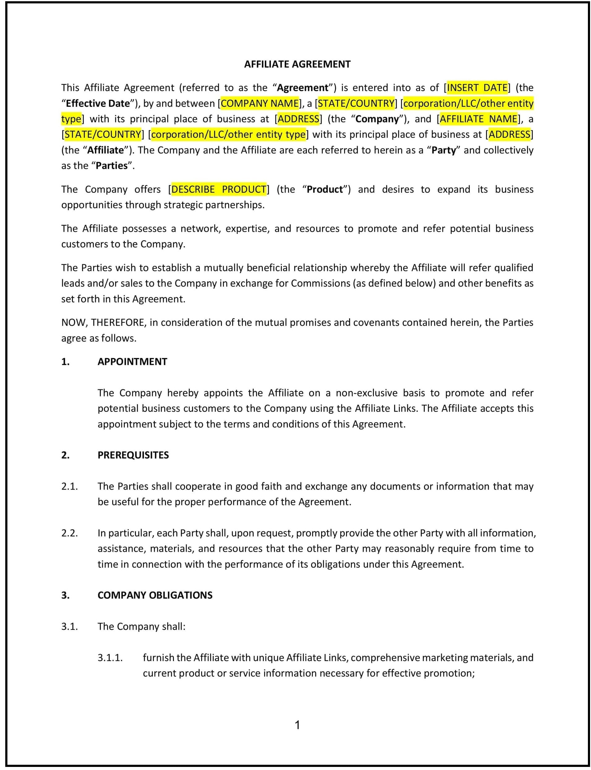 Affiliate-Agreement--Nevada--1-1