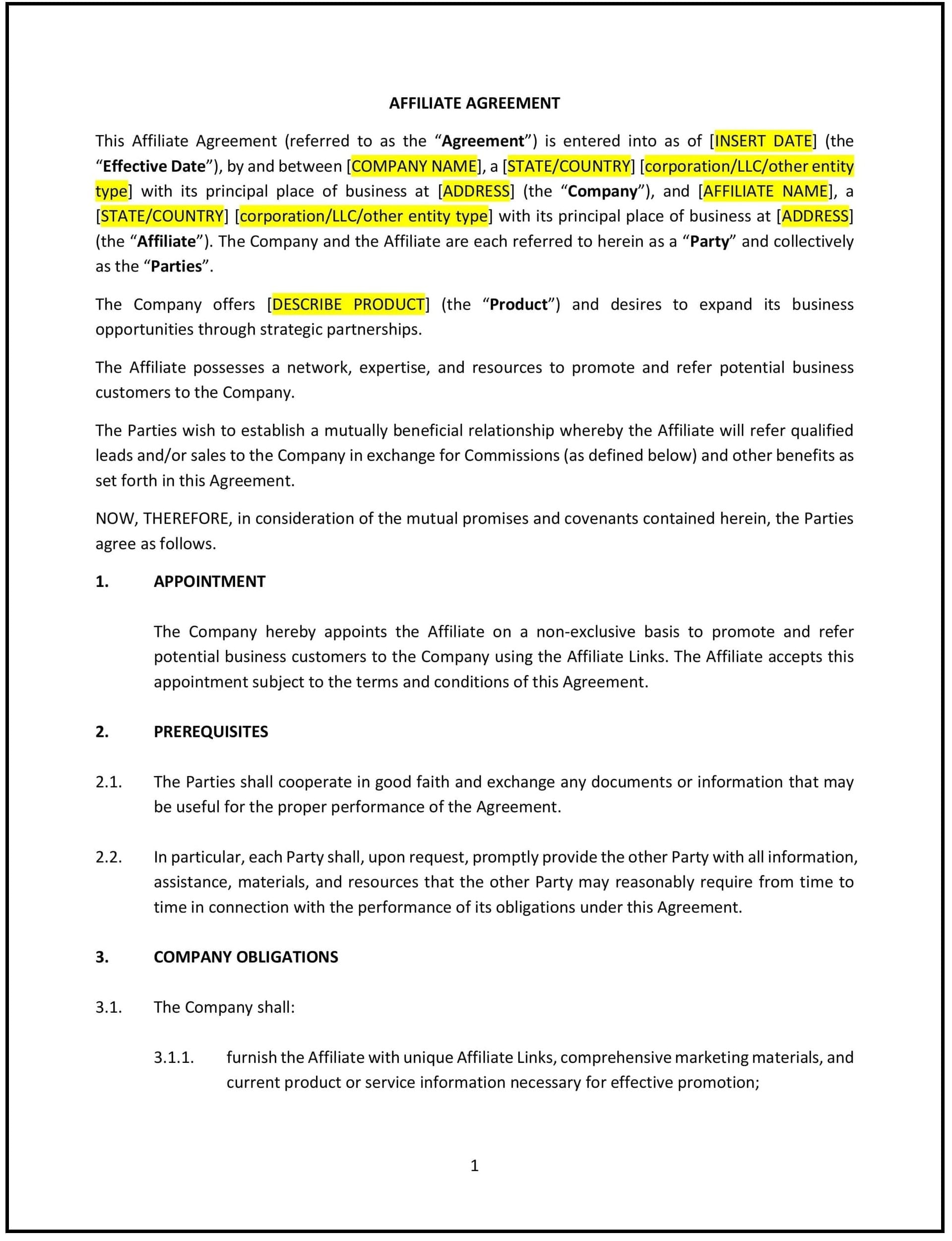 Affiliate-Agreement--Oklahoma--1-1