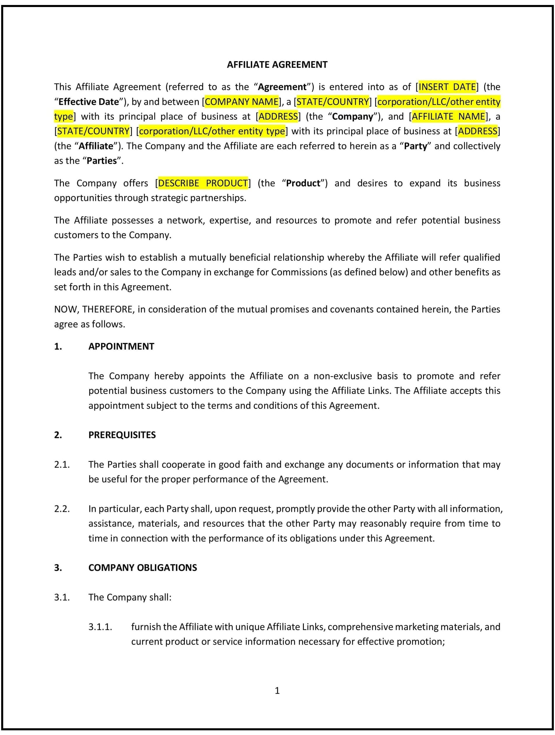 Affiliate-Agreement--Texas--1-1