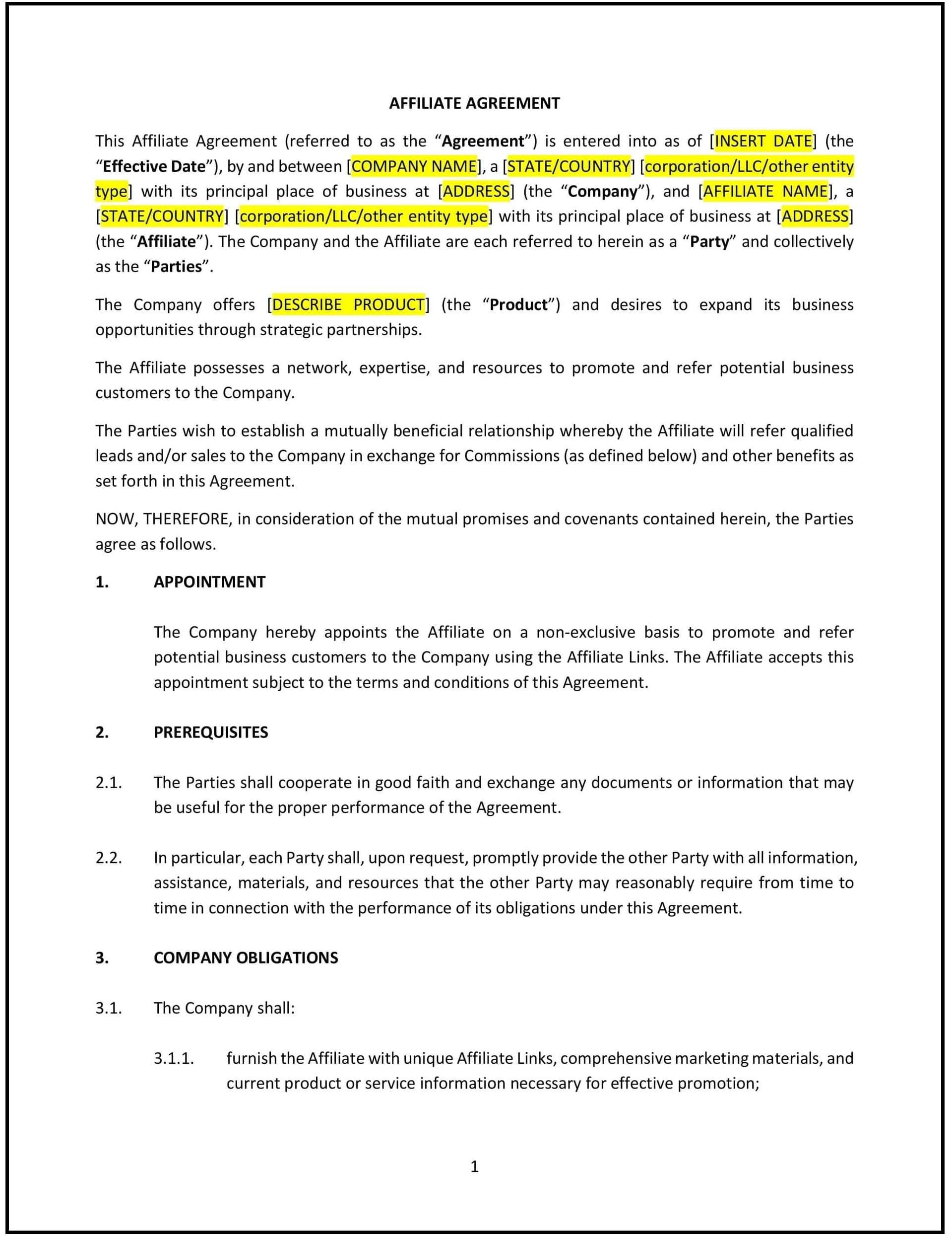 Affiliate-Agreement--Wyoming--1-1