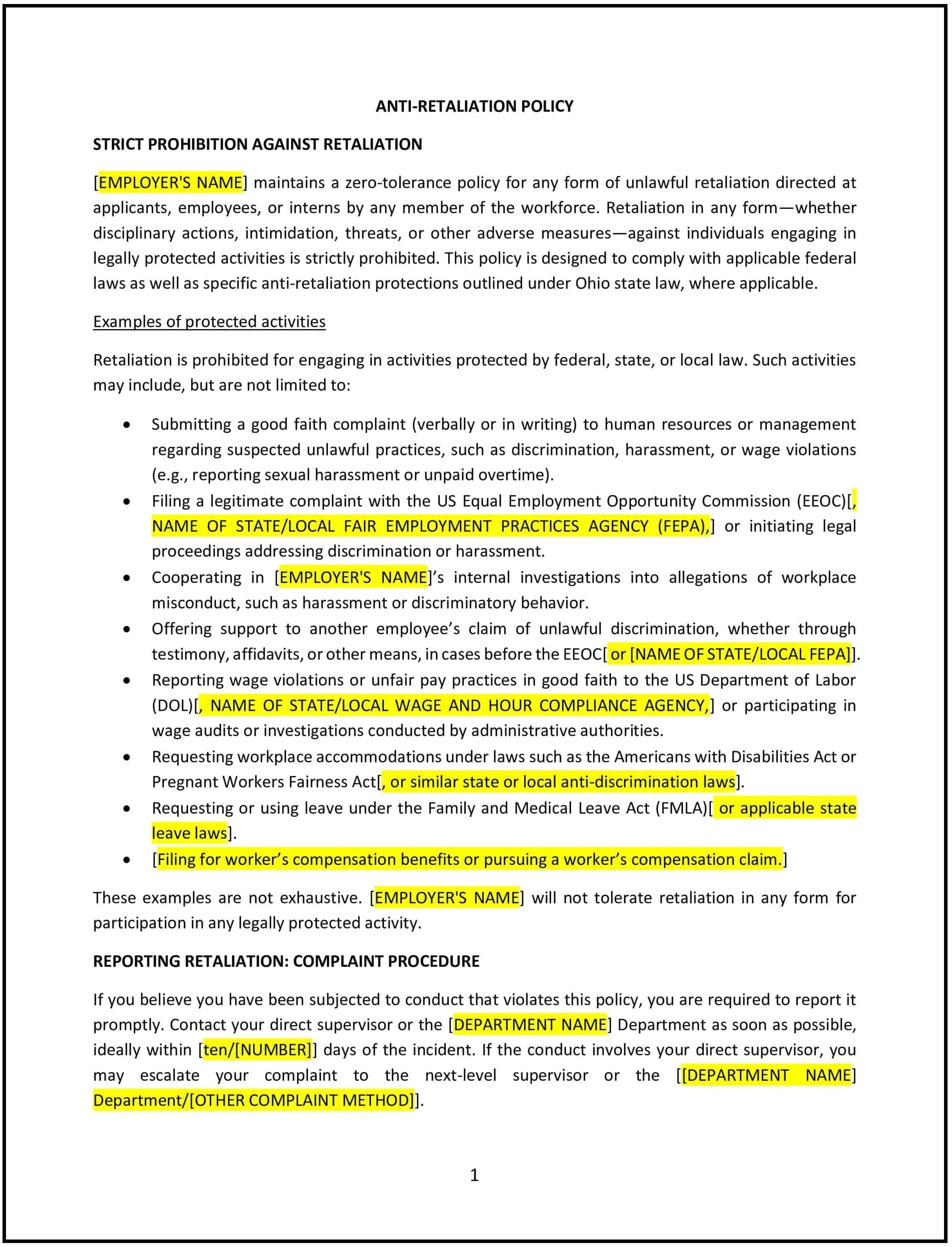 Anti-Retaliation-Policy--Ohio--1-1