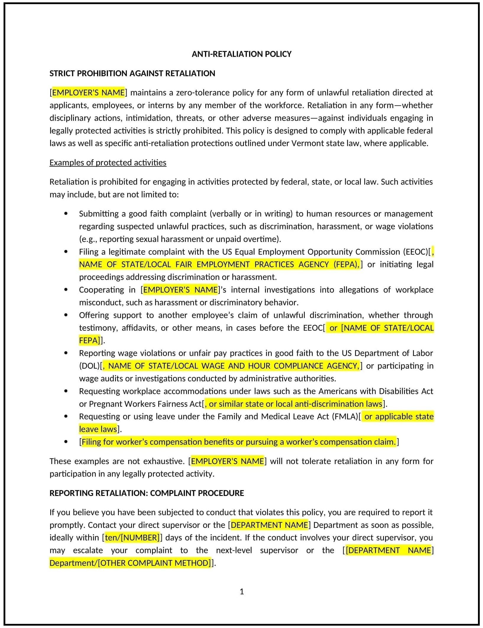 Anti-Retaliation-Policy--Vermont--1-1-1