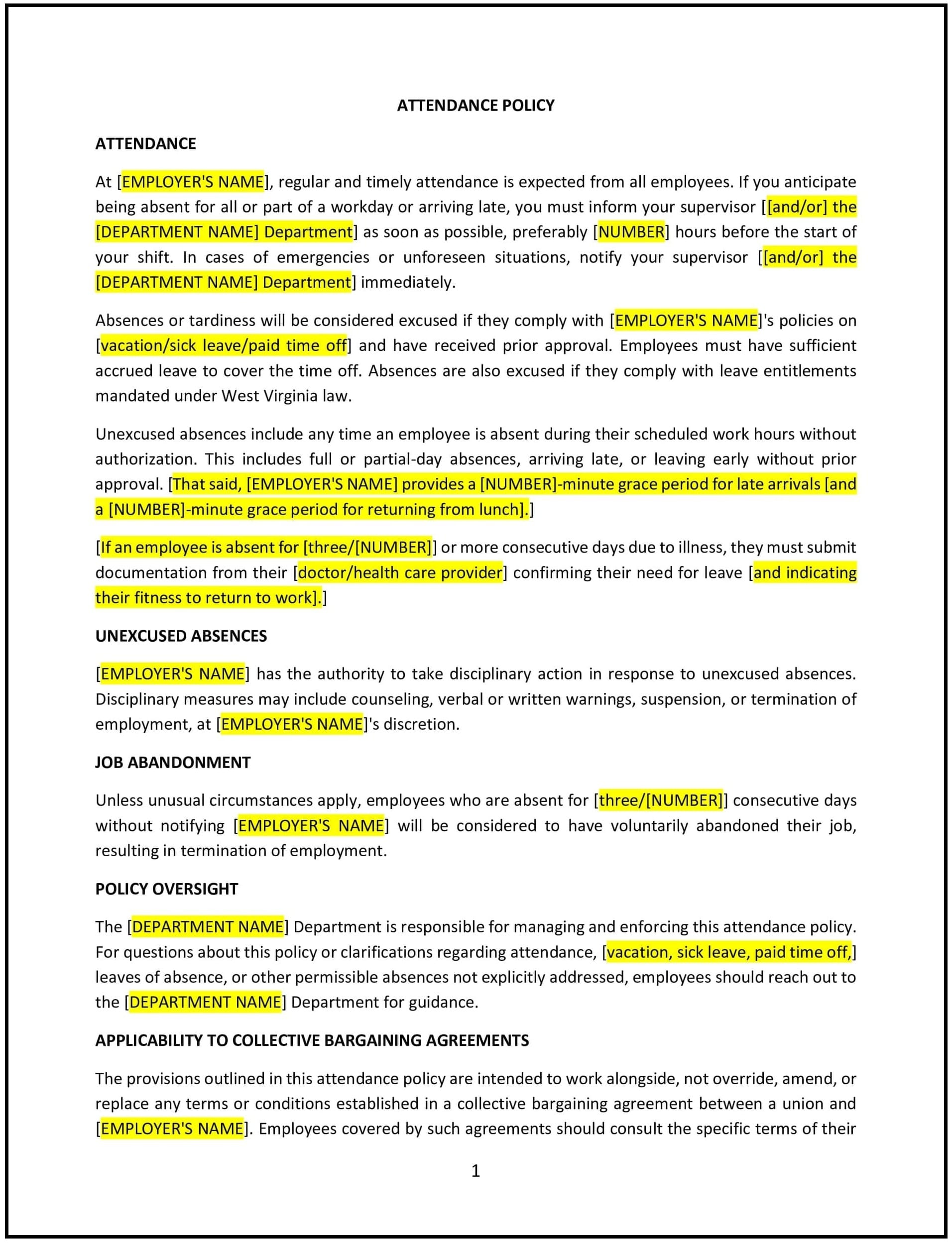 Attendance-Policy--West-Virginia--1-1