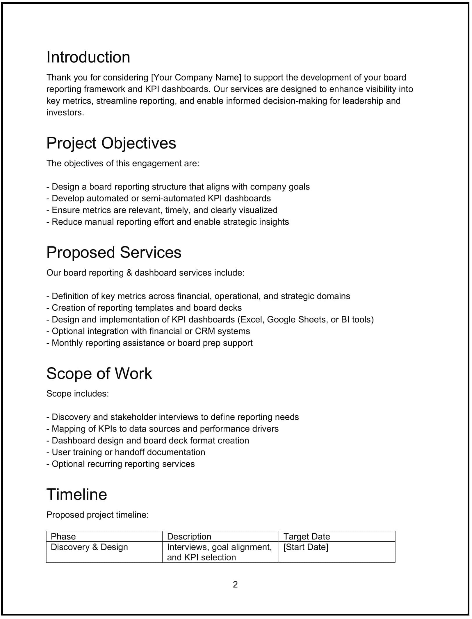BOARD-REPORTING---KPI-DASHBOARD-PROPOSAL-1-1