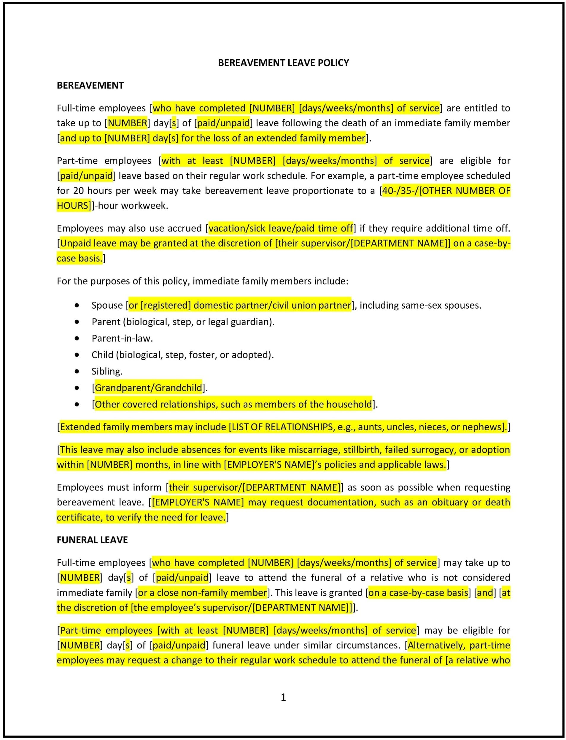 Bereavement-Leave-Policy--West-Virginia--1-1