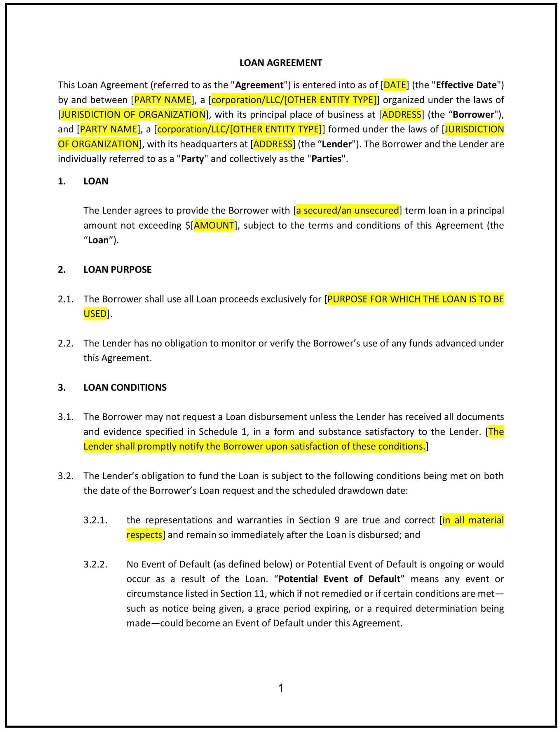 Business-Loan-Agreement--Kentucky--1-1
