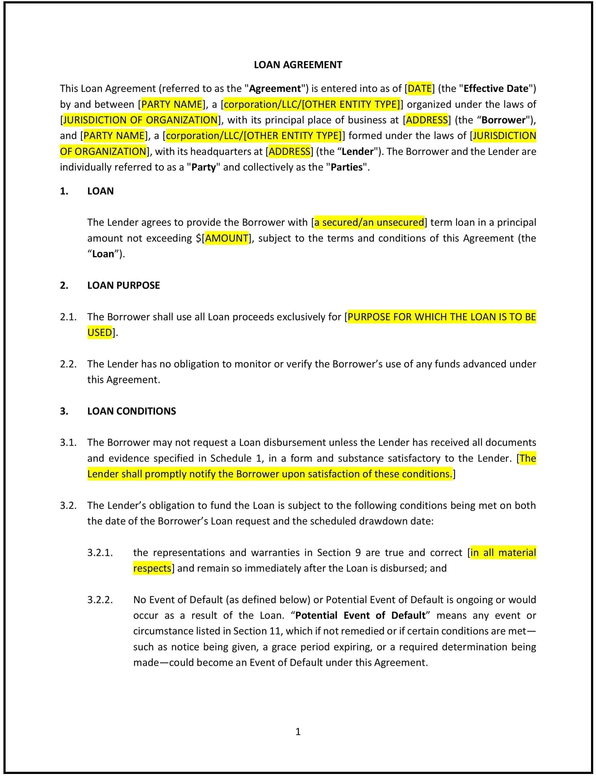 Business-Loan-Agreement--South-Dakota--1-1