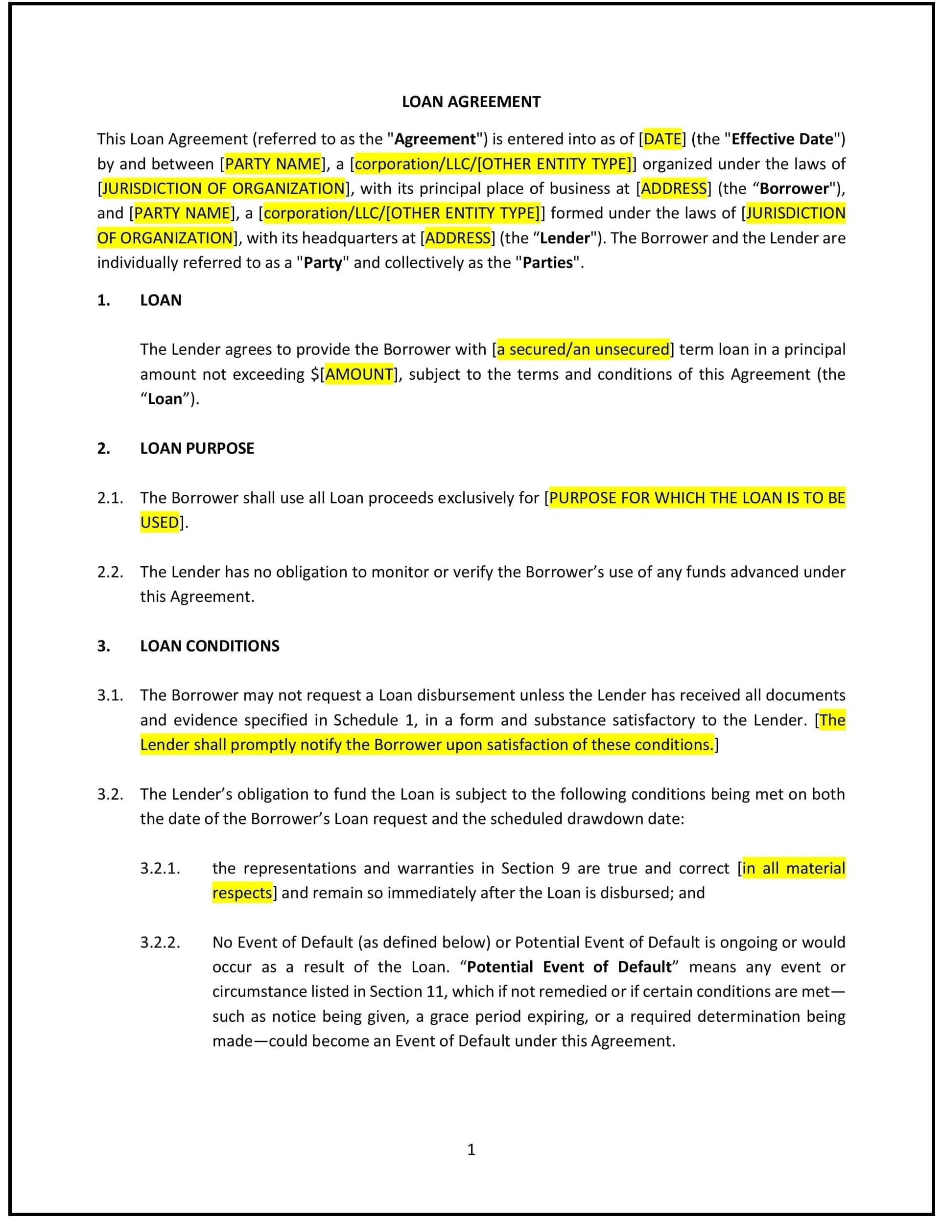 Business-Loan-Agreement--Texas--1-1