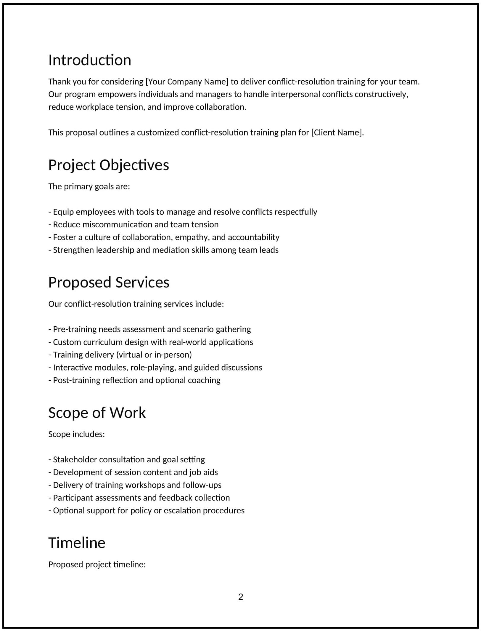 CONFLICT-RESOLUTION-TRAINING-PROPOSAL-1-1