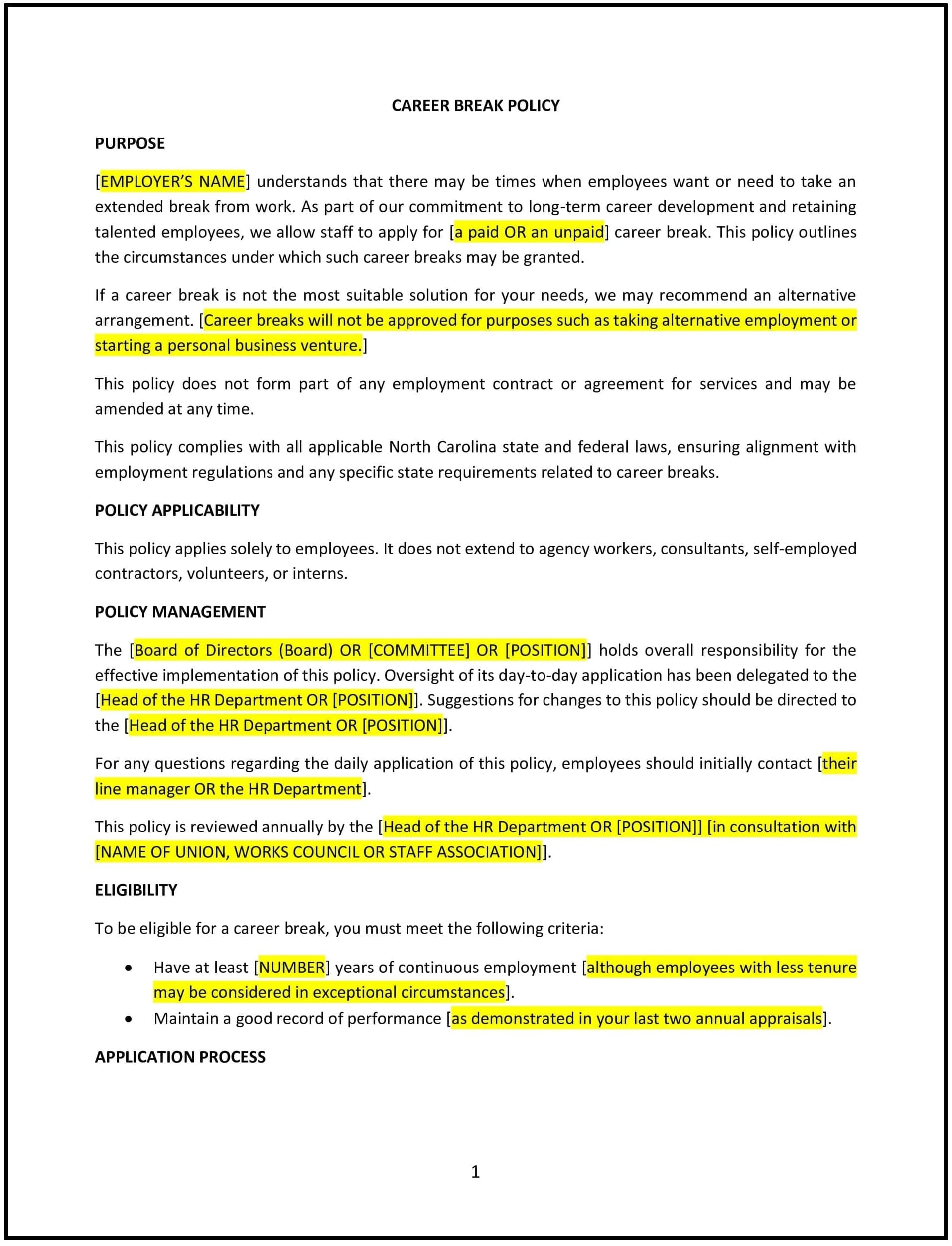 Career-Break-Policy--North-Carolina--1-1