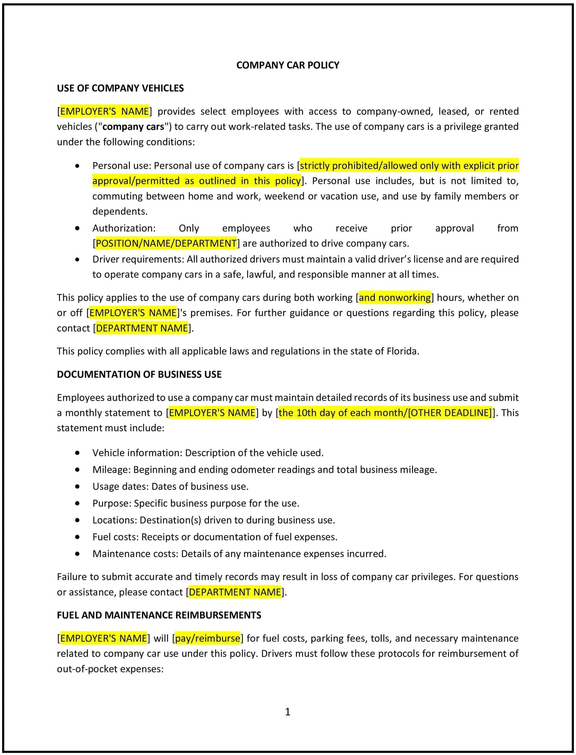 Company-Car-Policy--Florida--1-1