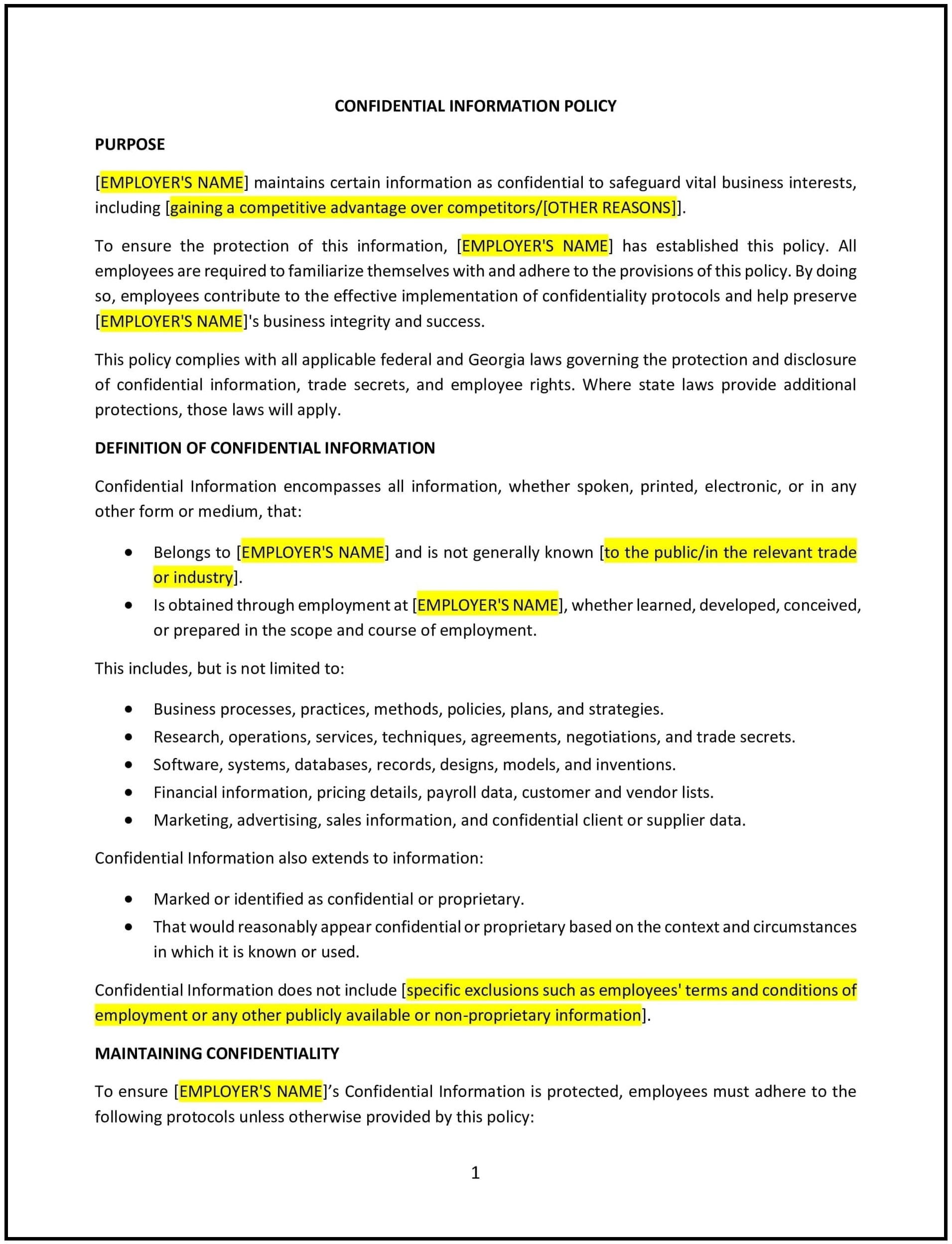 Confidential-Information-Policy--Georgia--1-1