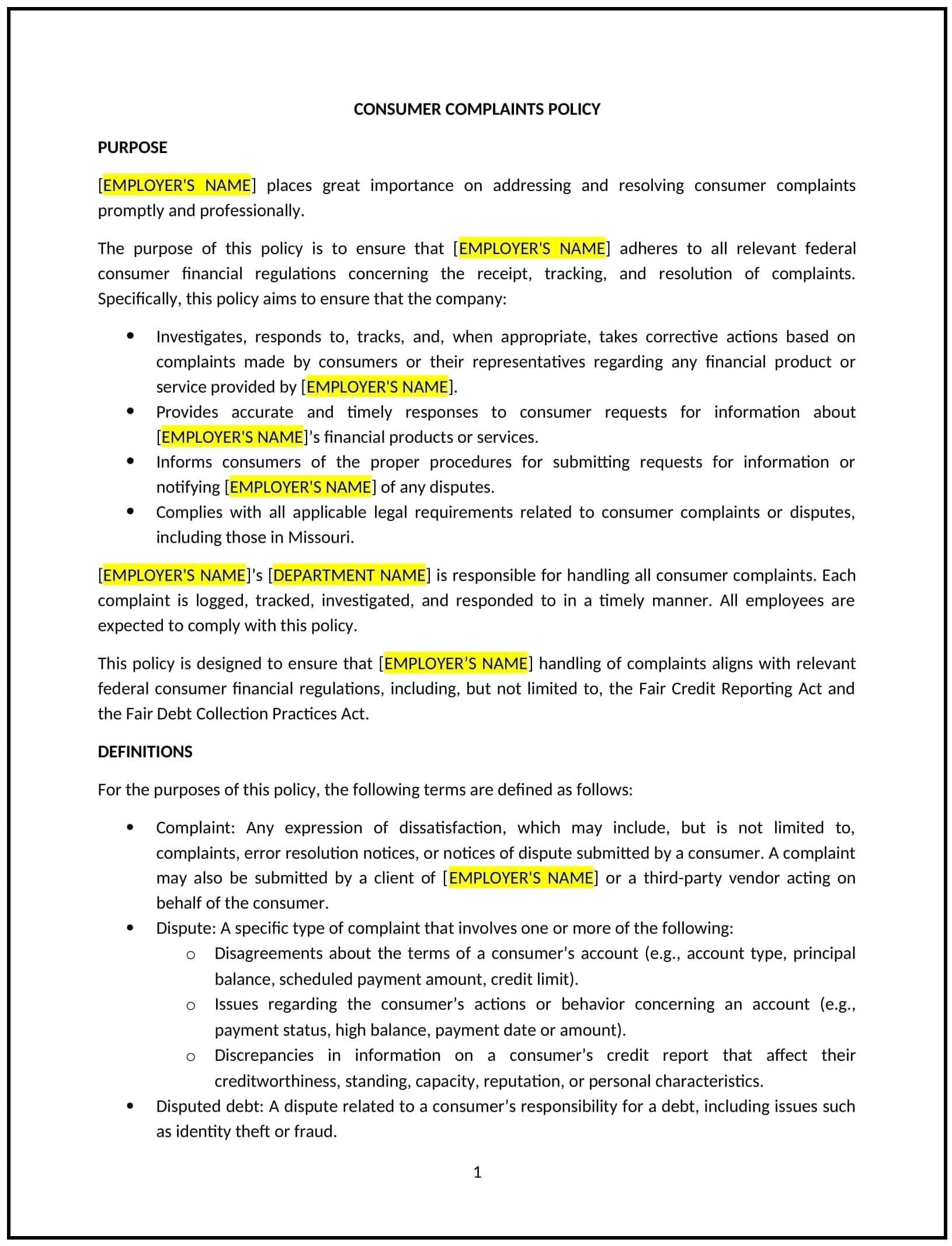 Consumer-Complaints-Policy--Missouri--1-1-1
