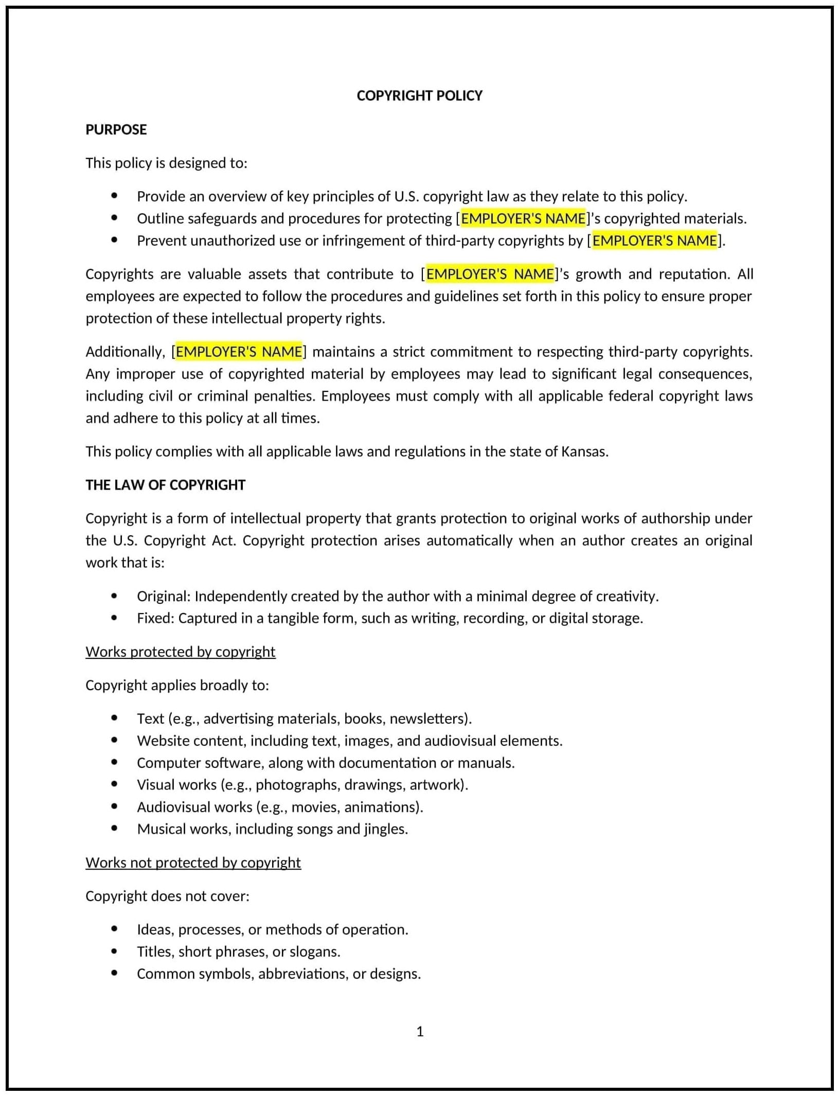 Copyright-Policy--Kansas--1-1-1-1