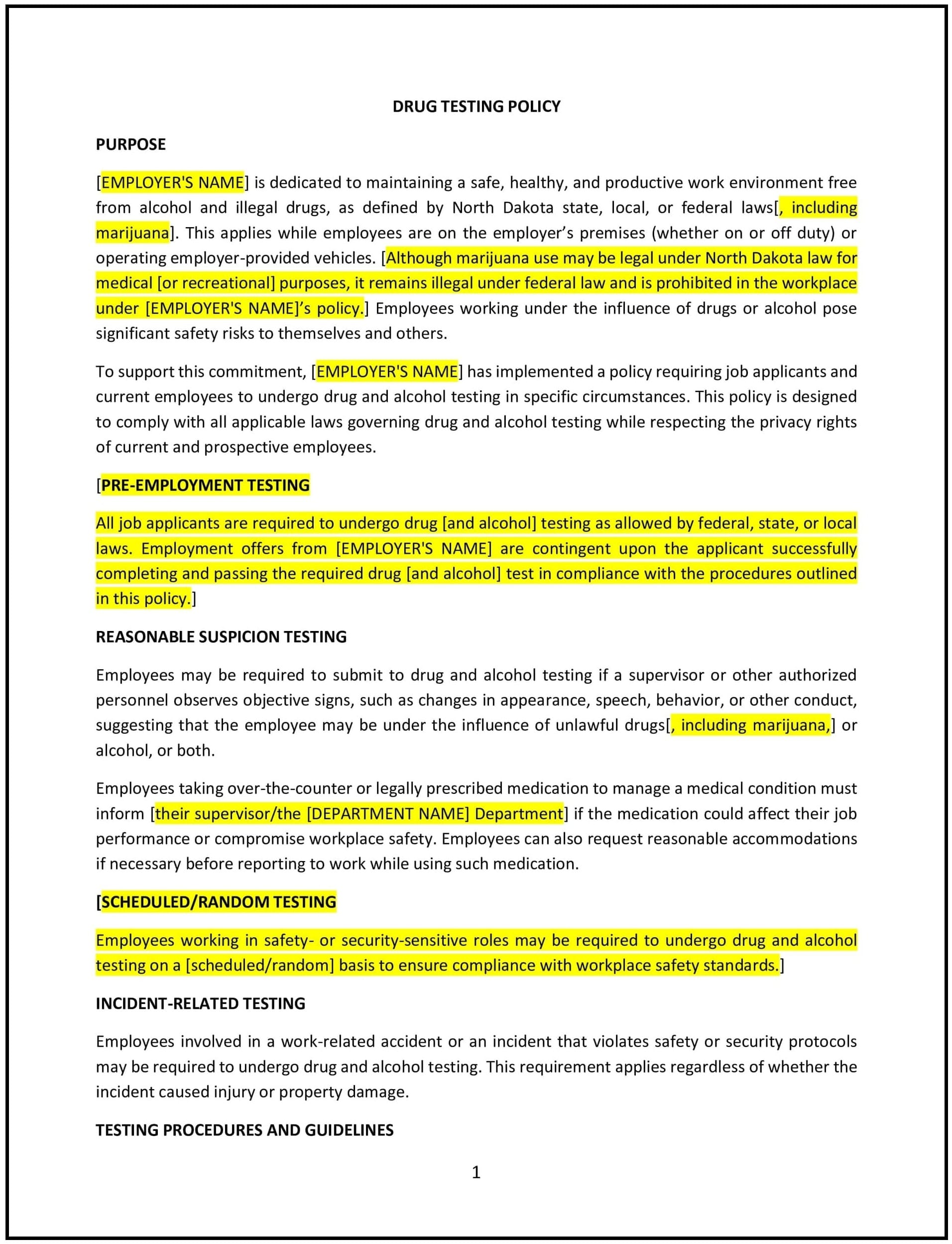 Drug-Testing-Policy--North-Dakota--1-1