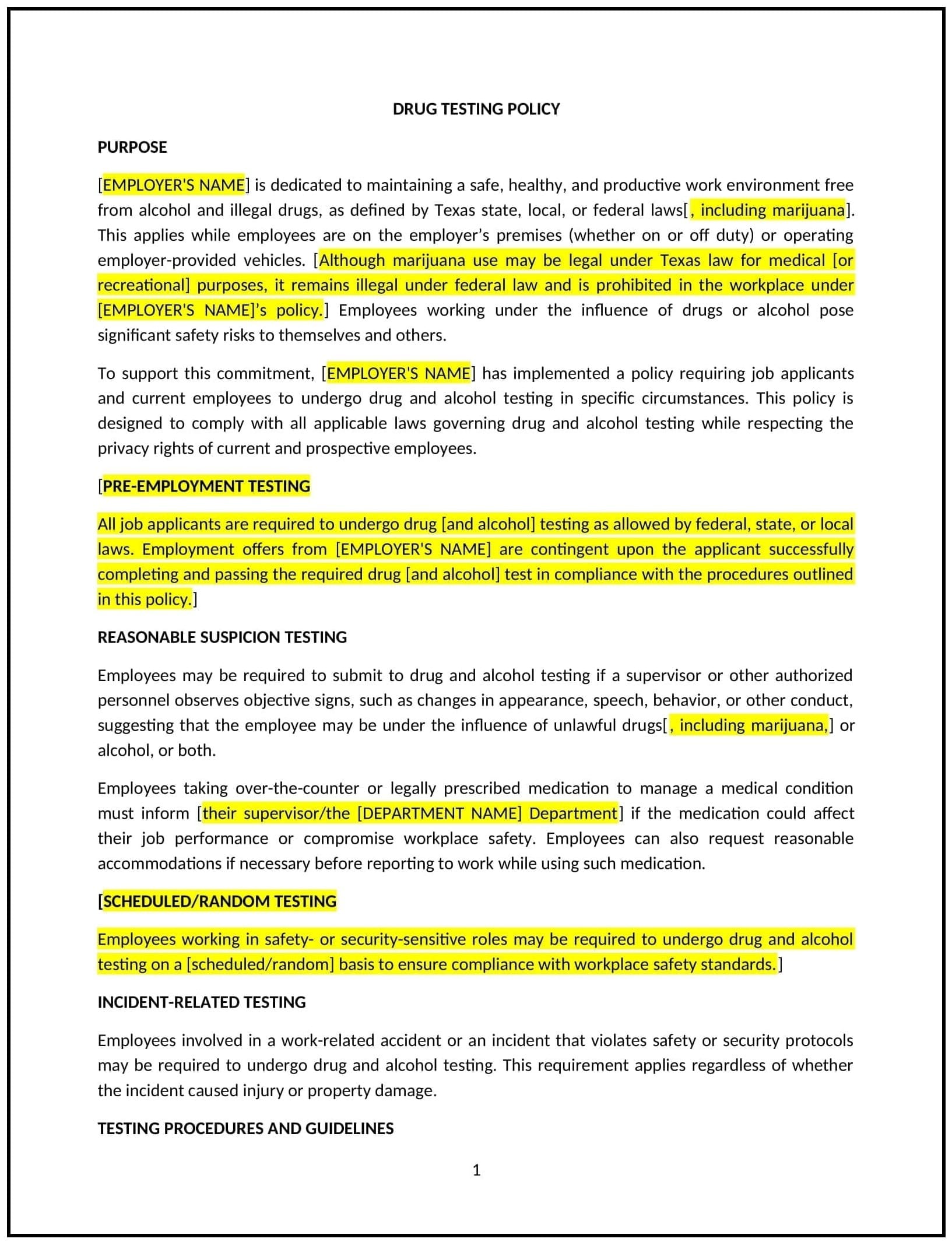 Drug-Testing-Policy--Texas--1-1-1