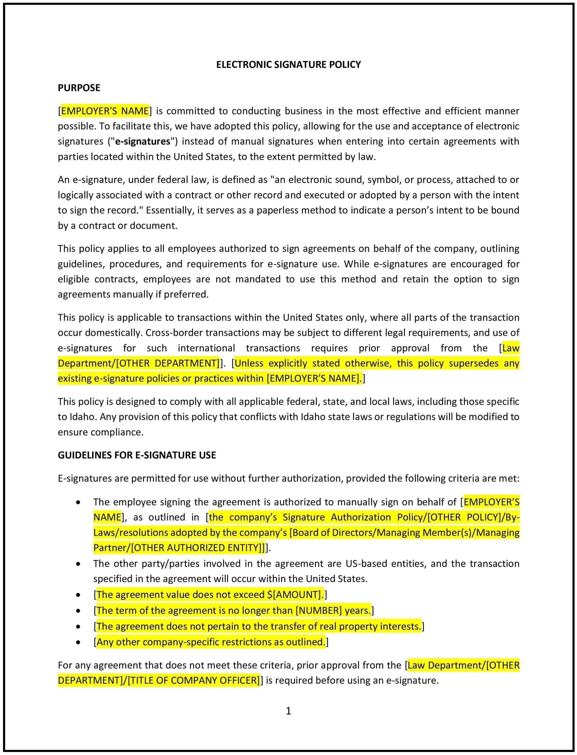 Electronic-Signature-Policy--Idaho--1-1