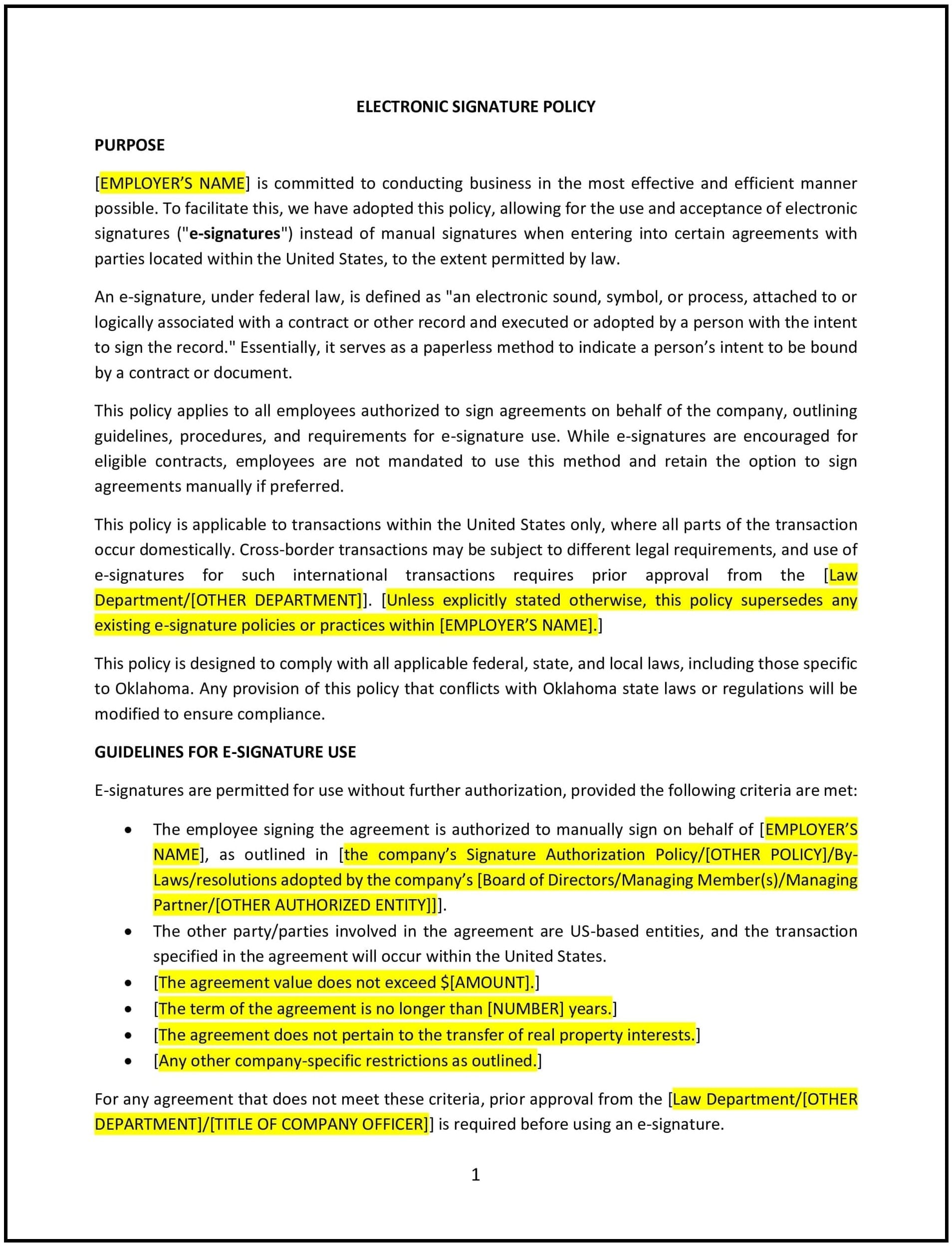 Electronic-Signature-Policy--Oklahoma--1-1
