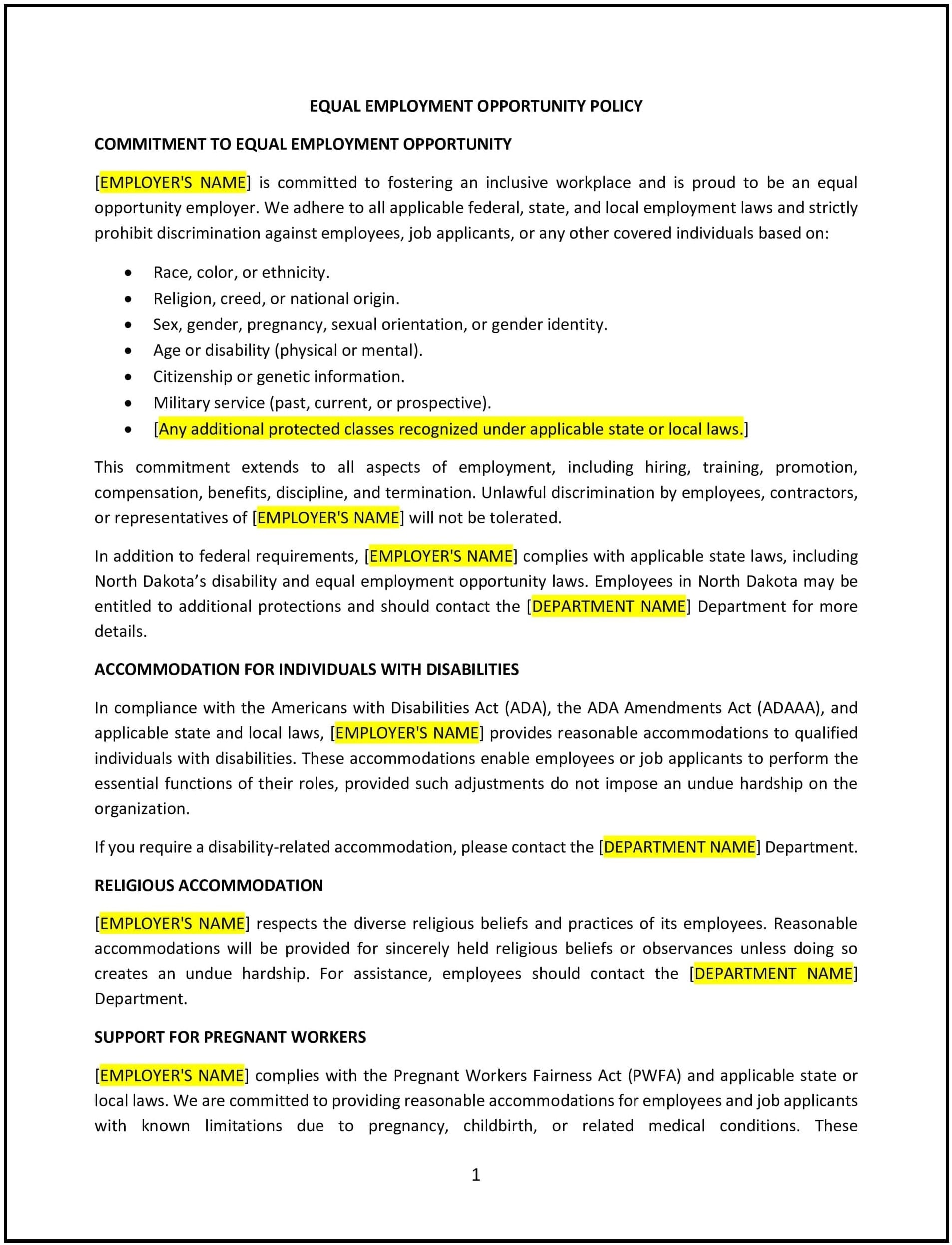 Equal-Employment-Opportunity-Policy--North-Dakota--1-1