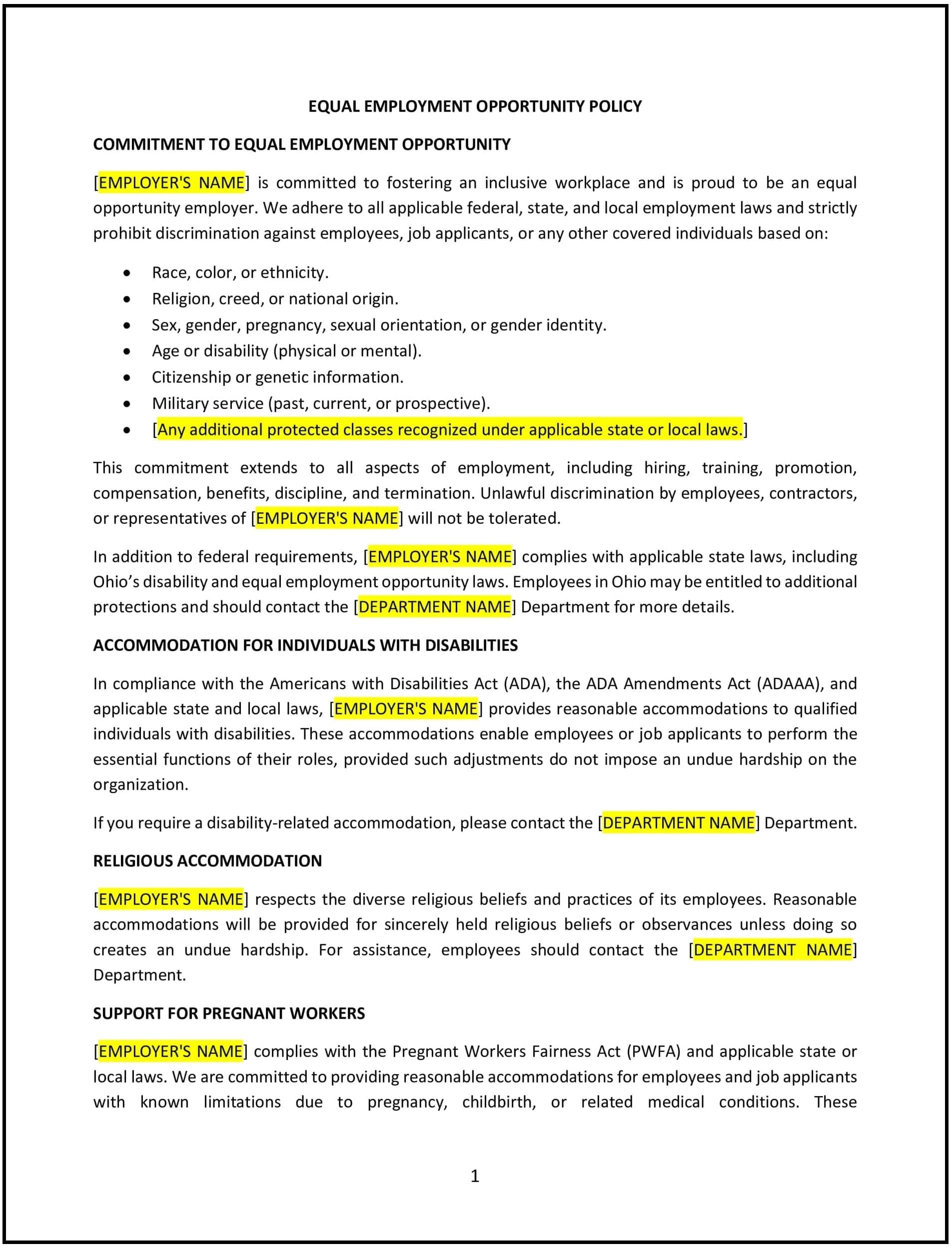 Equal-Employment-Opportunity-Policy--Ohio--1-1