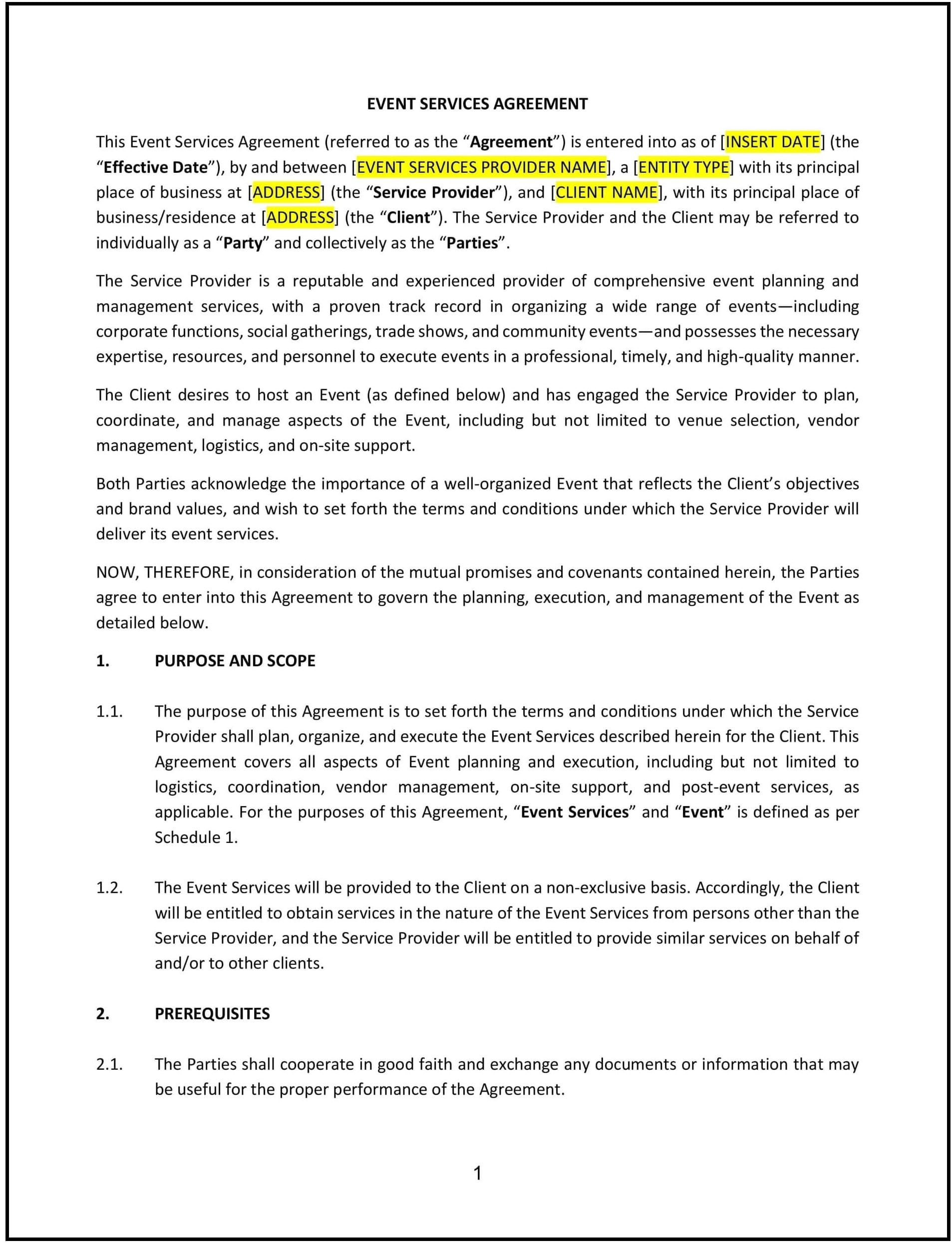 Event-Services-Agreement--Indiana--1-1