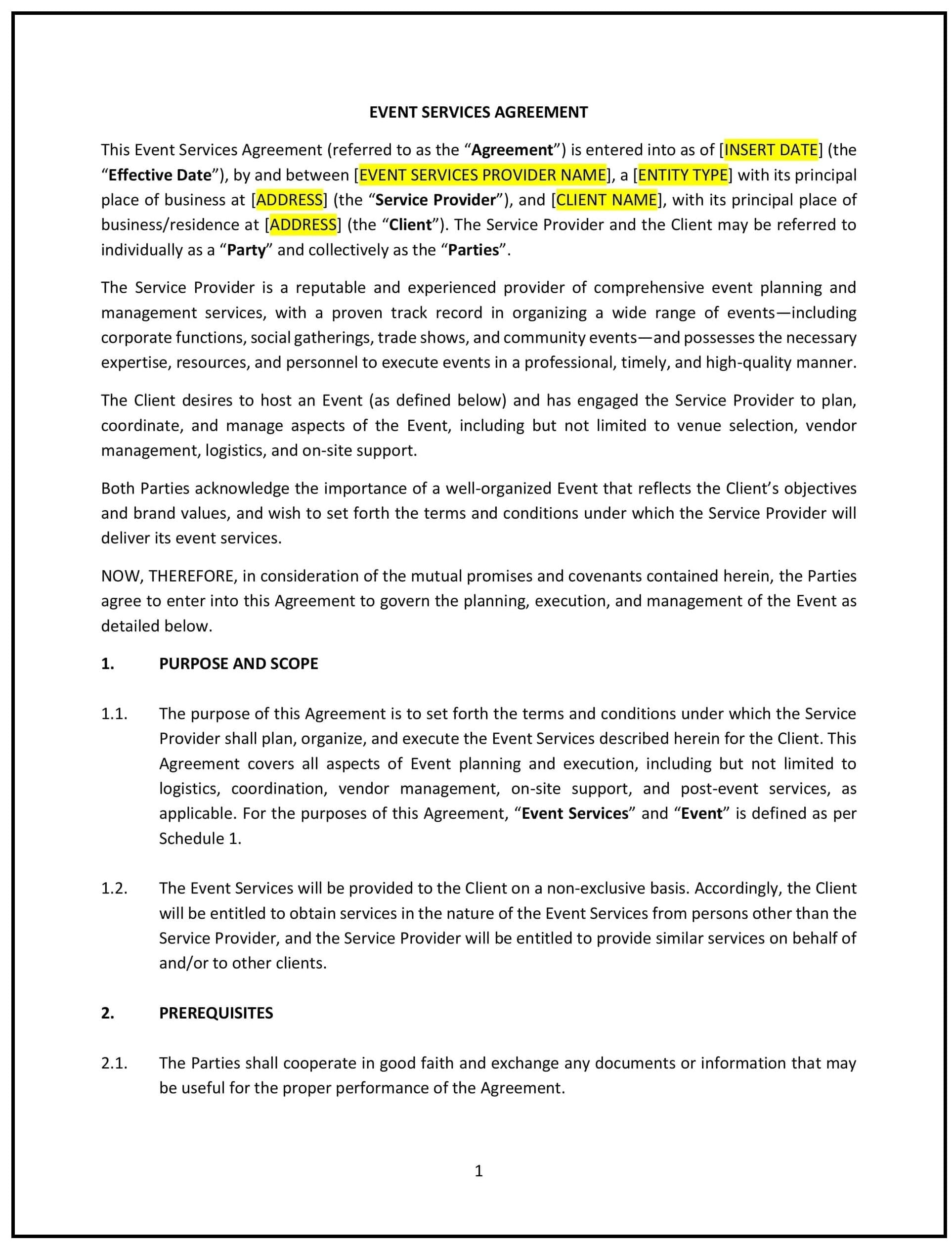 Event-Services-Agreement--South-Dakota--1-1