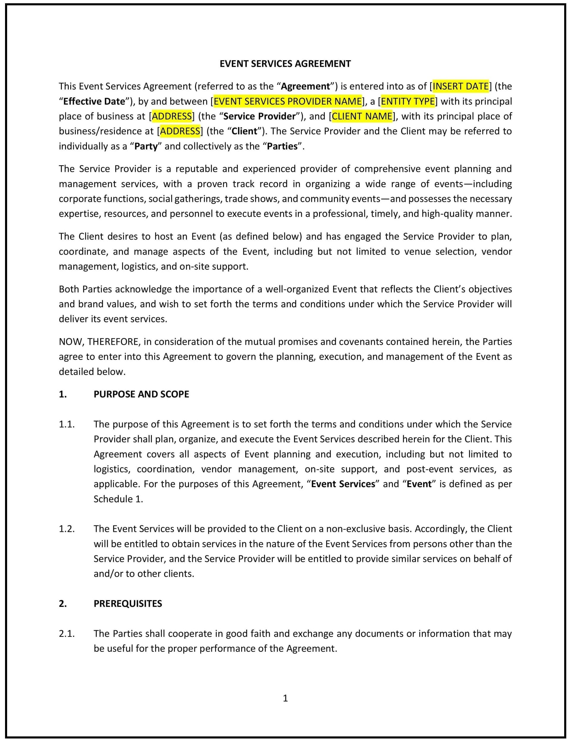 Event-Services-Agreement--Texas--1-1