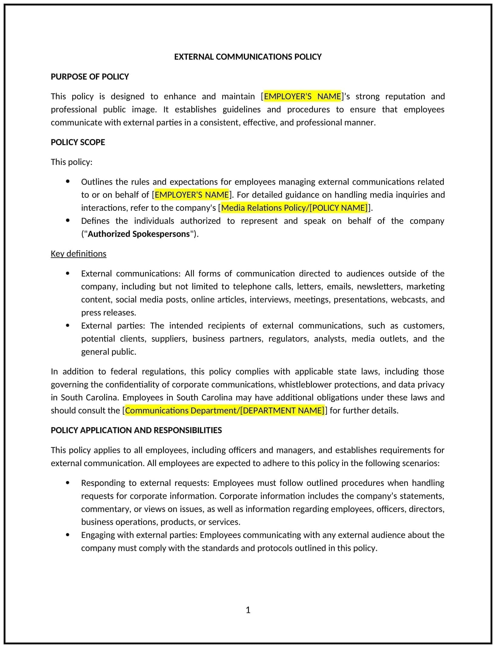 External-Communications-Policy--South-Carolina--01-1-1