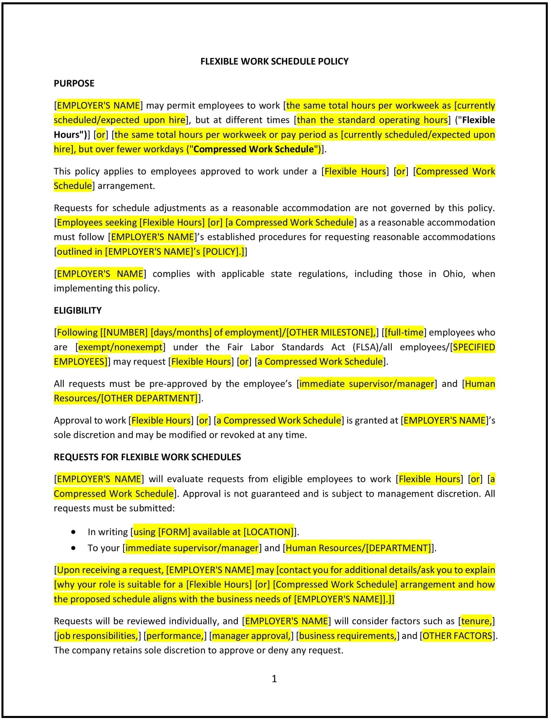 Flexible-Work-Schedule-Policy--Ohio--1-1