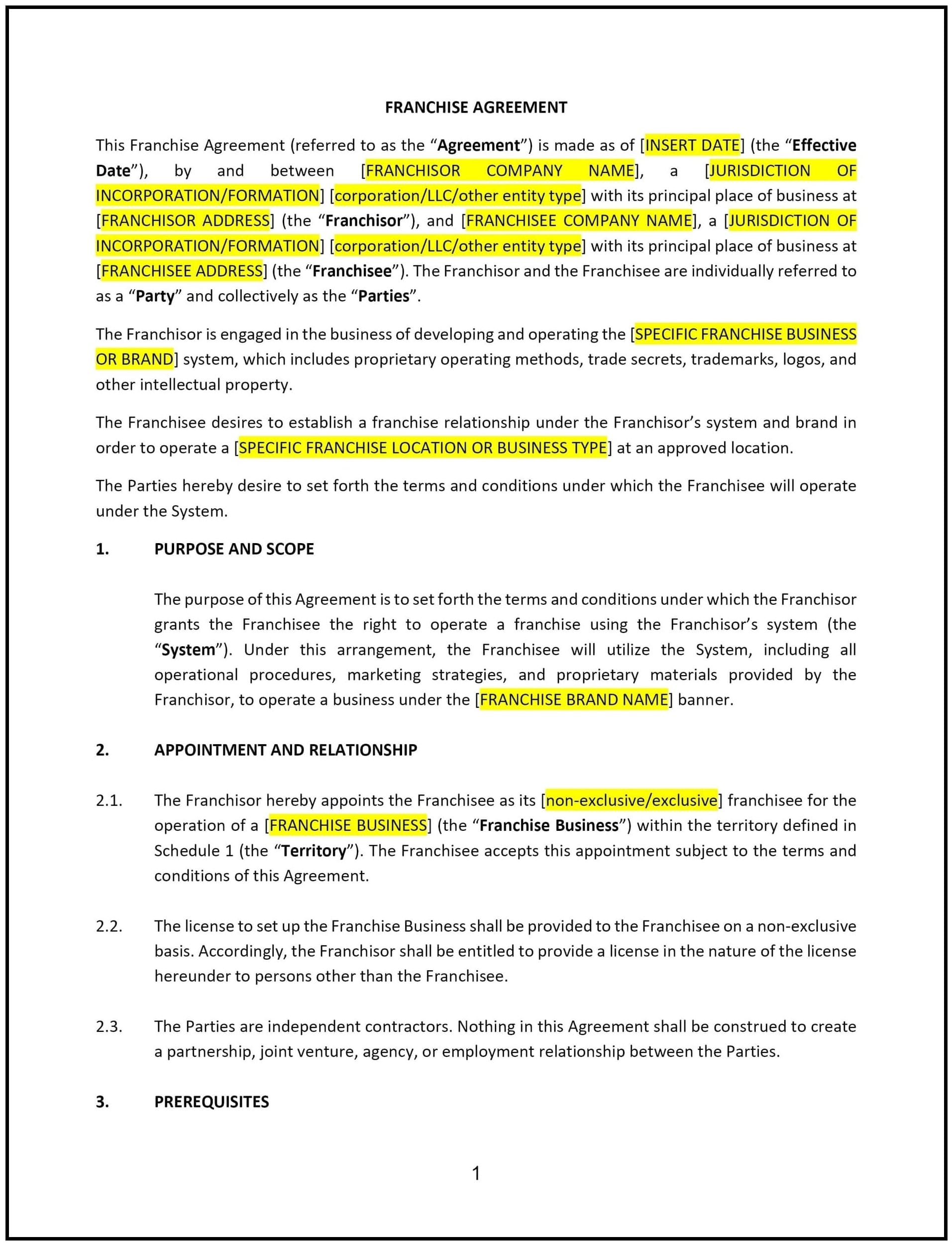 Franchise-Agreement--Alaska---1--1-1