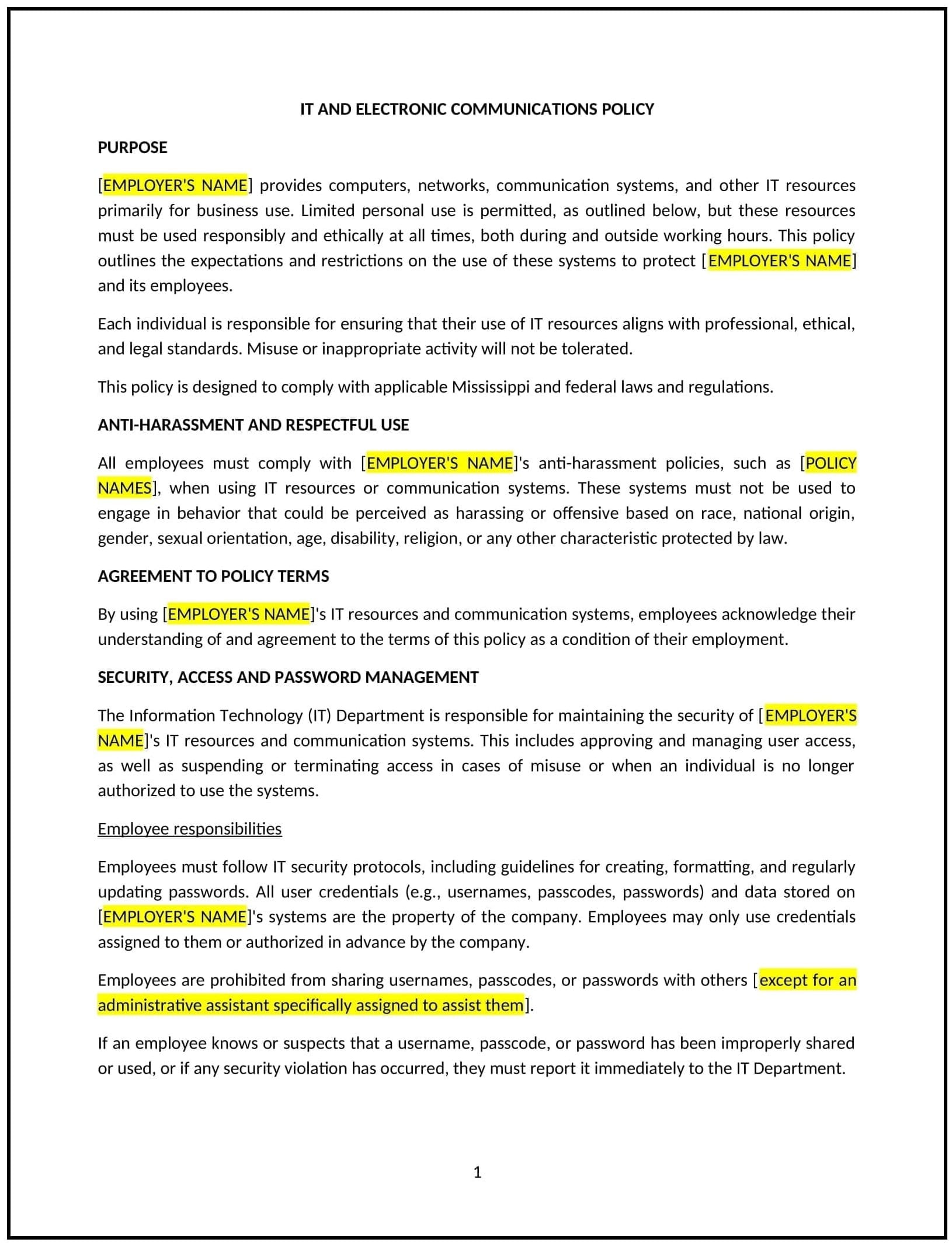 IT-and-Electronics-Communications-Policy--Mississippi--1-1-1
