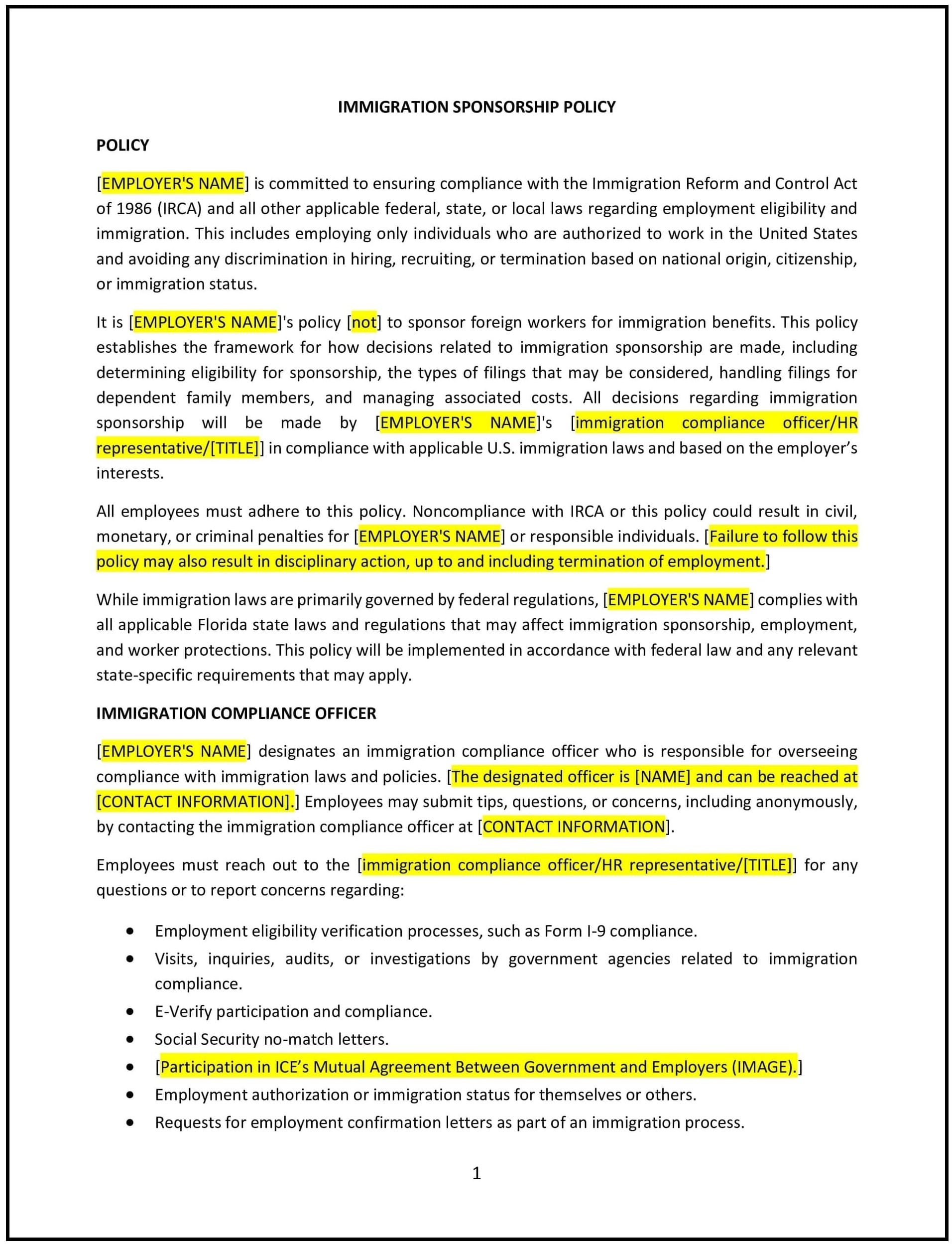 Immigration-Sponsorship-Policy--Florida--1-1