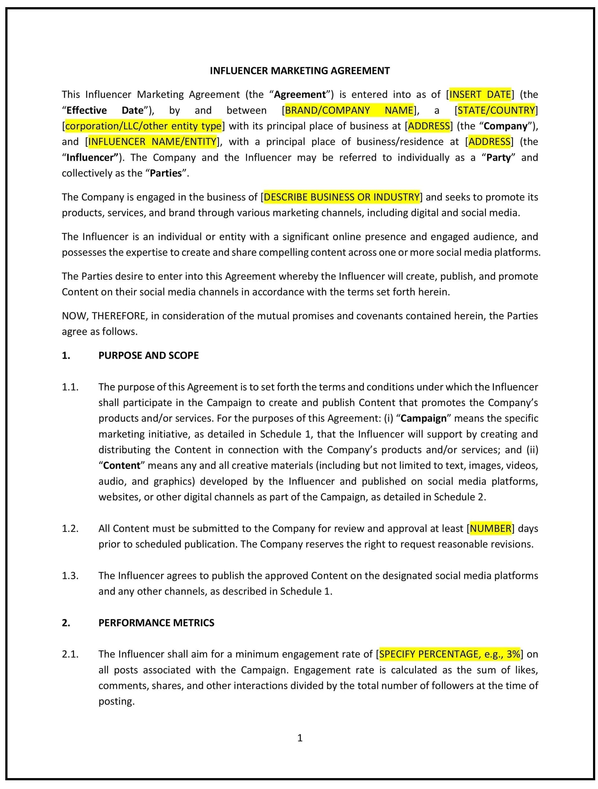 Influencer-Marketing-Agreement--Tennessee--1-1