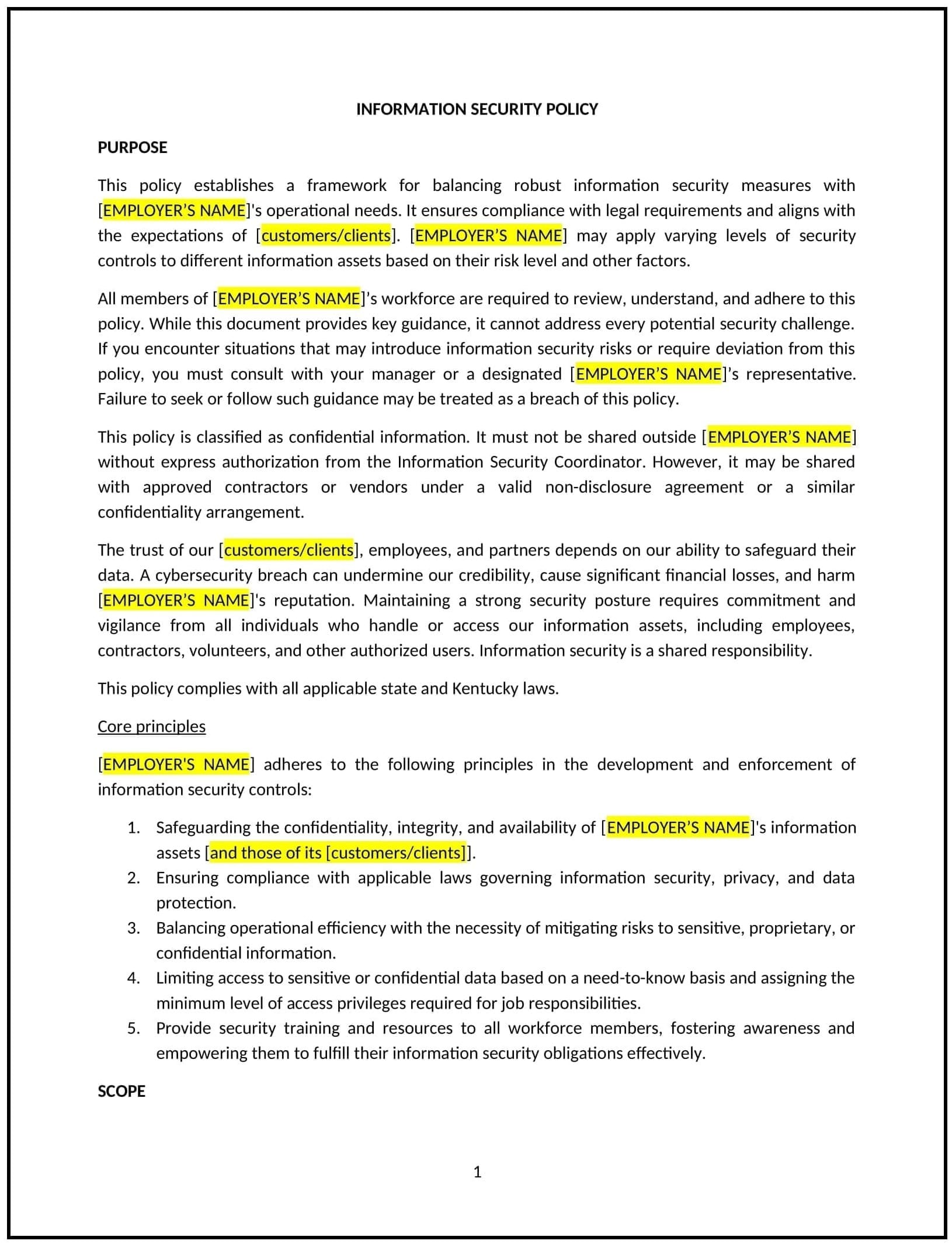 Information-Security-Policy--Kentucky--01-1-1