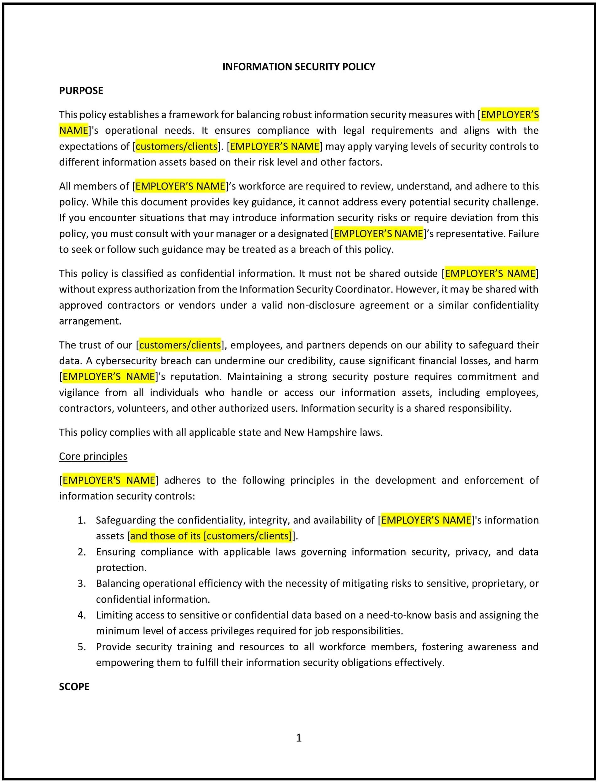 Information-Security-Policy--New-Hampshire--1-1