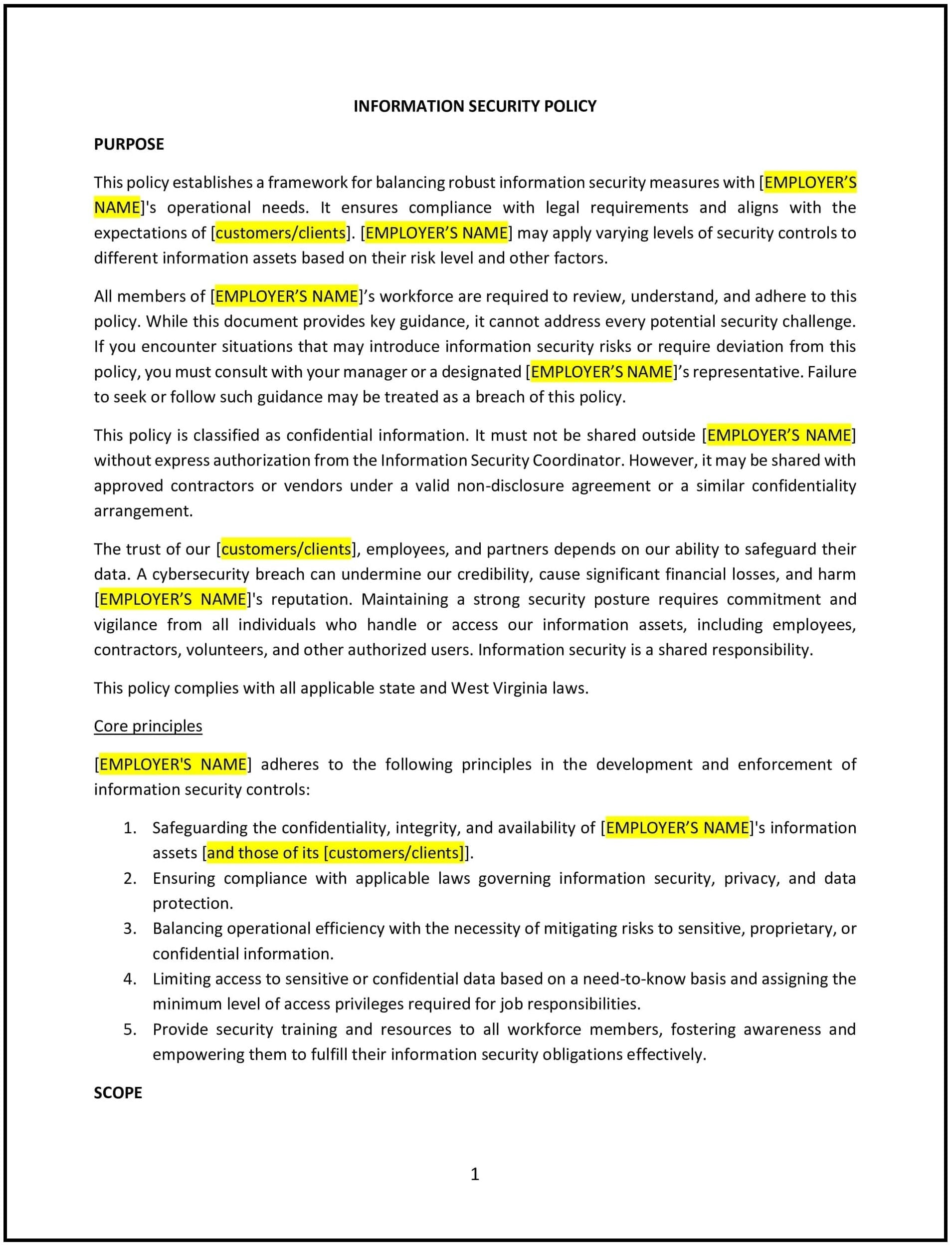 Information-Security-Policy--West-Virginia--1-1