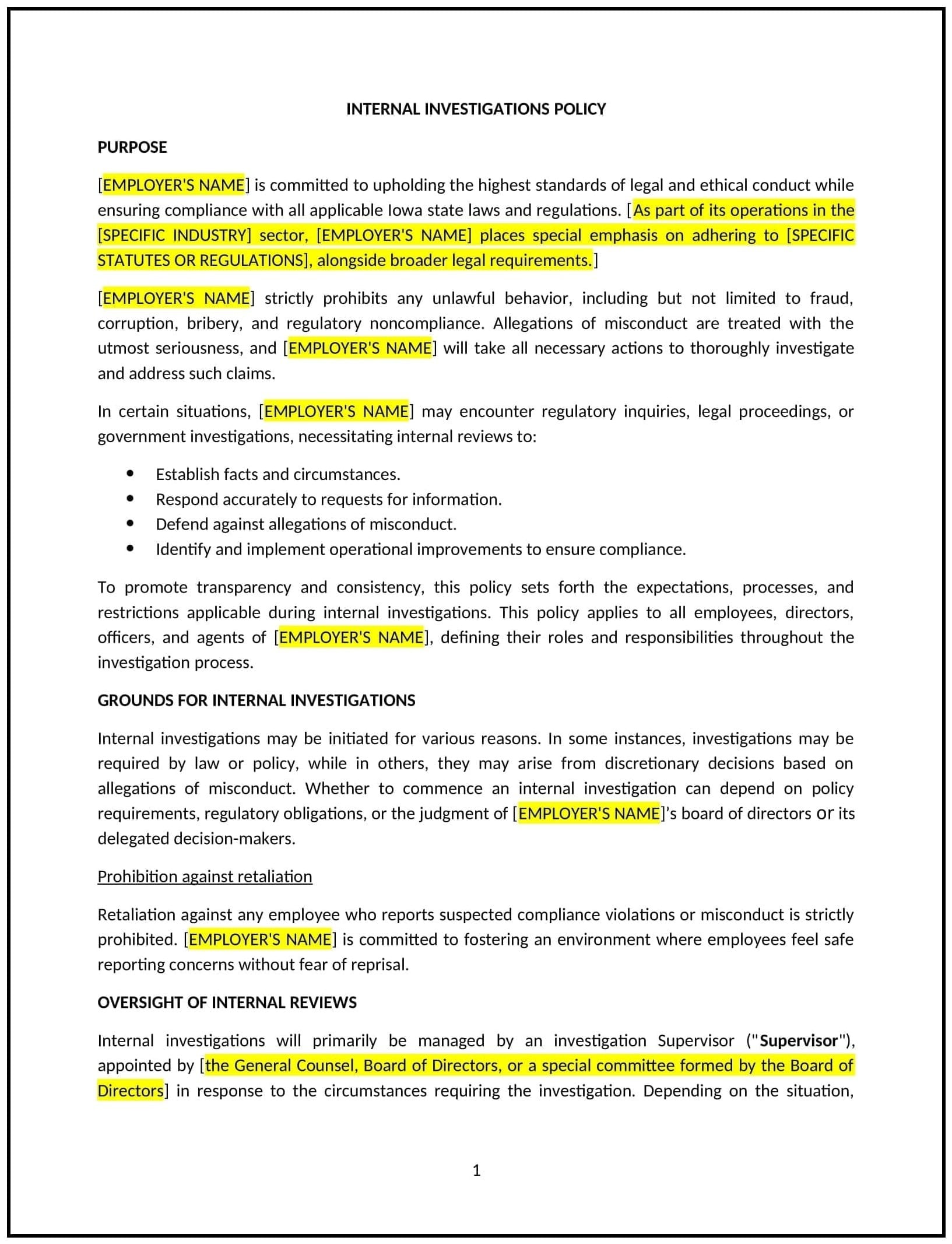 Internal-Investigations-Policy--Iowa--01-1-1