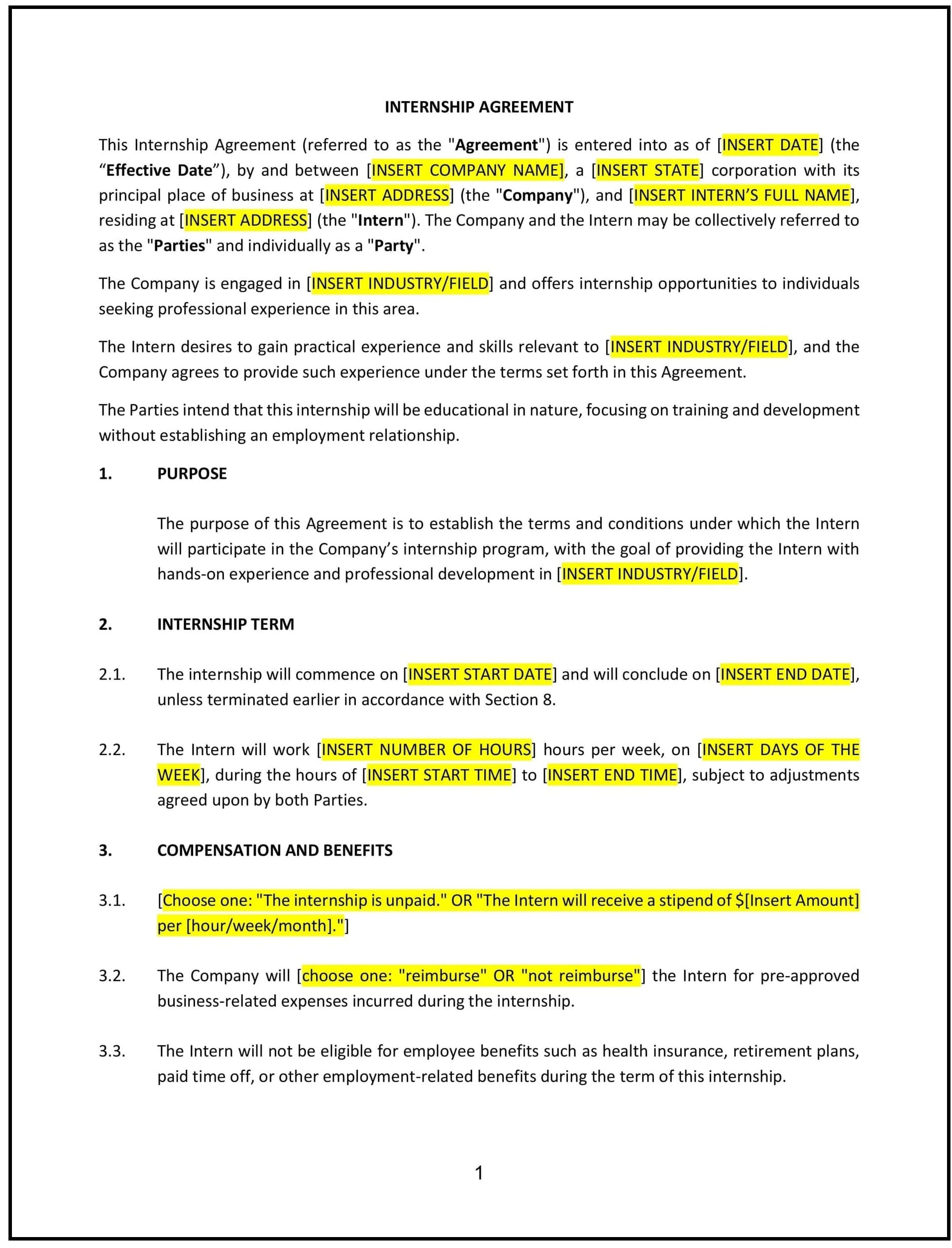 Internship-Agreement--Louisiana--1-1