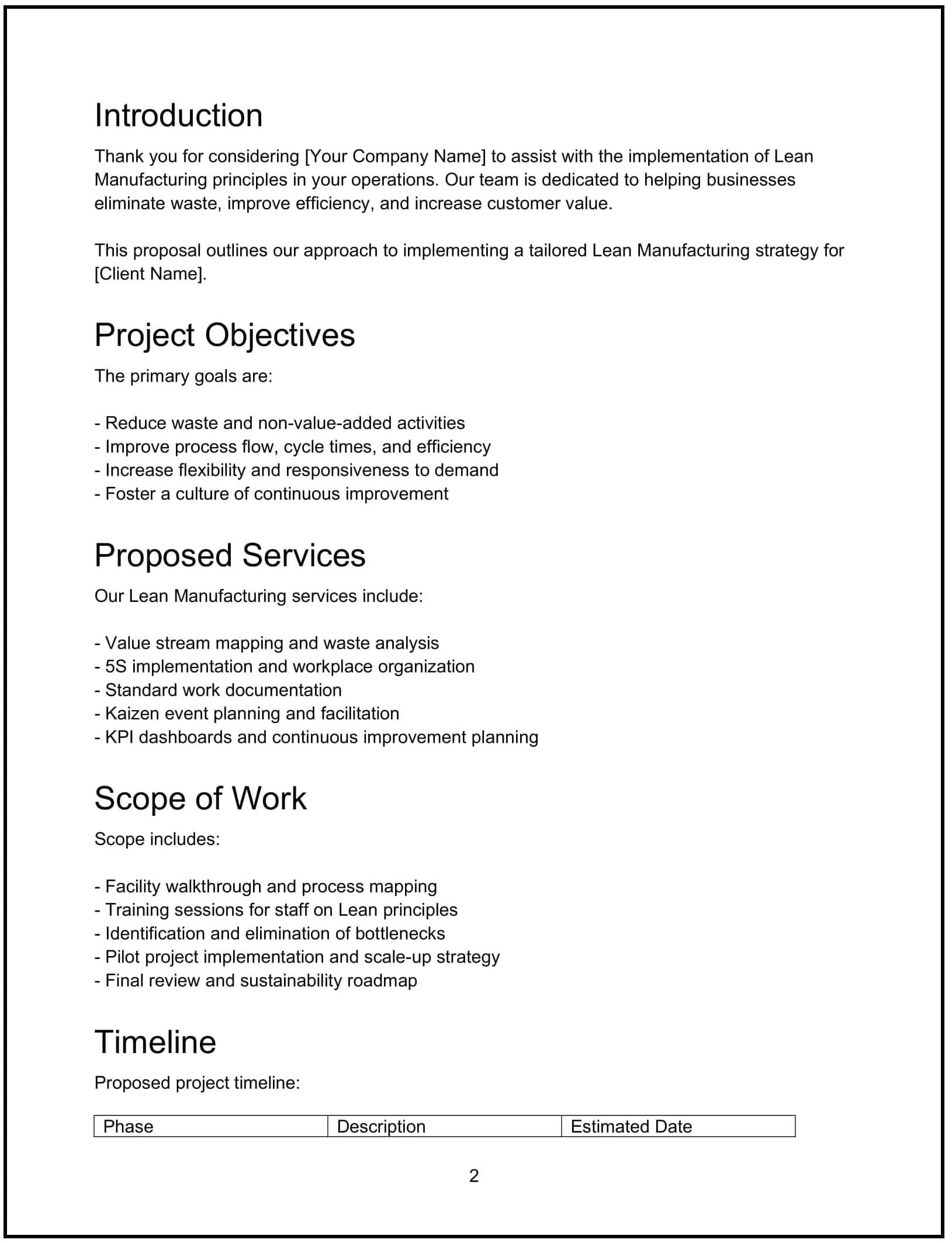 LEAN-MANUFACTURING-PROPOSAL-1-1