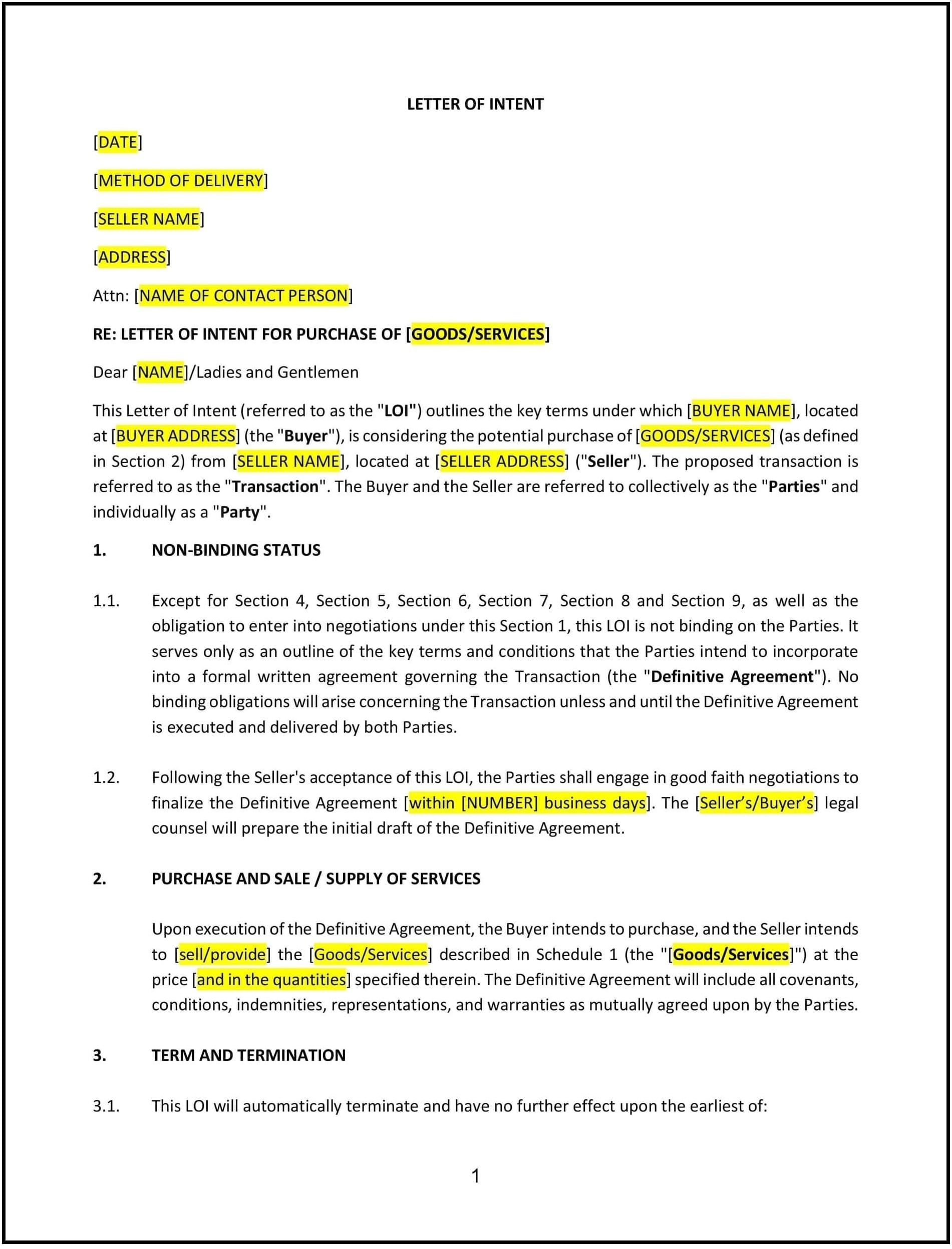 Letter-of-intent--LOI--for-commercial-transaction--Iowa--1-1-1