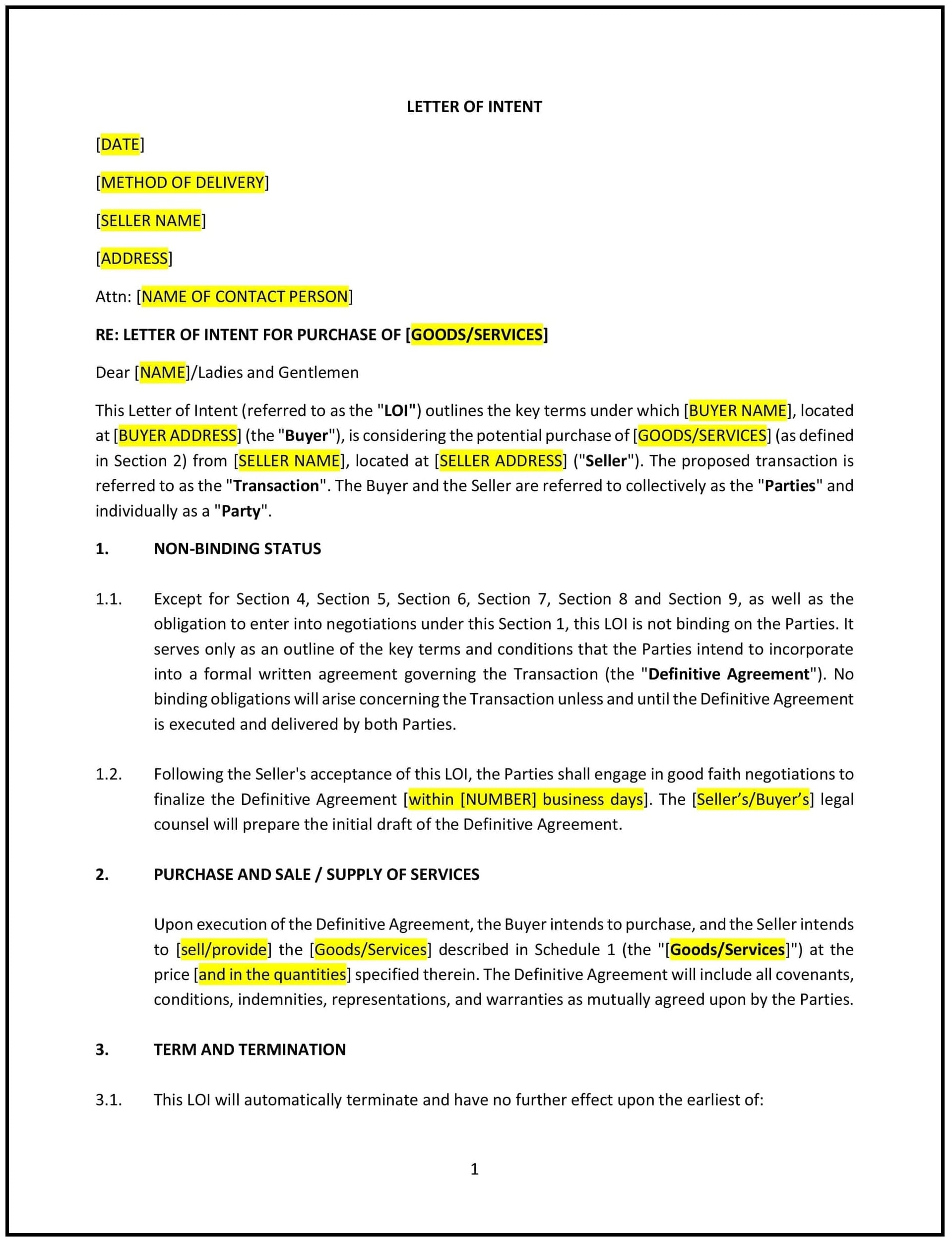 Letter-of-intent--LOI--for-commercial-transaction--Oklahoma--1-1
