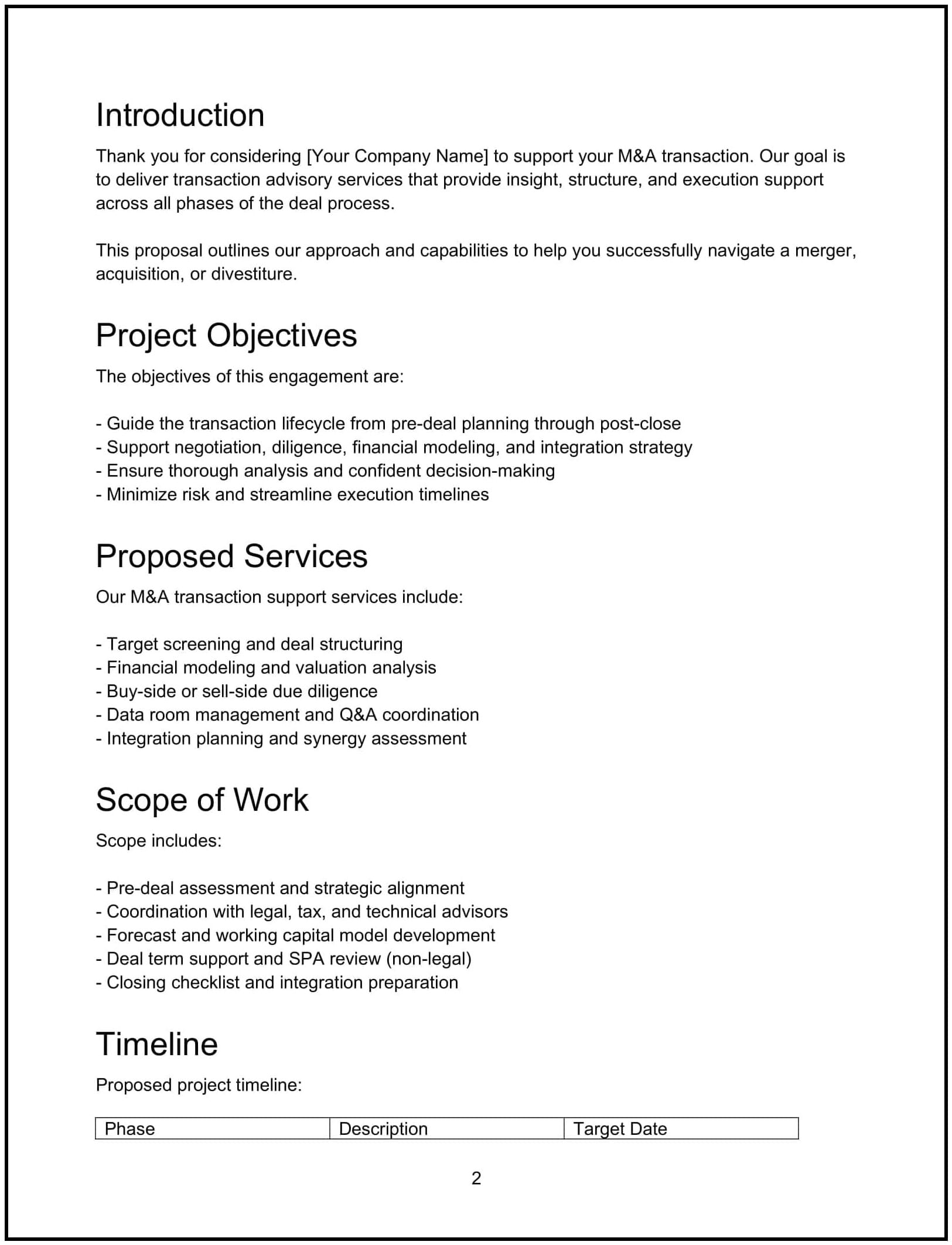 M-A-TRANSACTION-SUPPORT-PROPOSAL-1-1