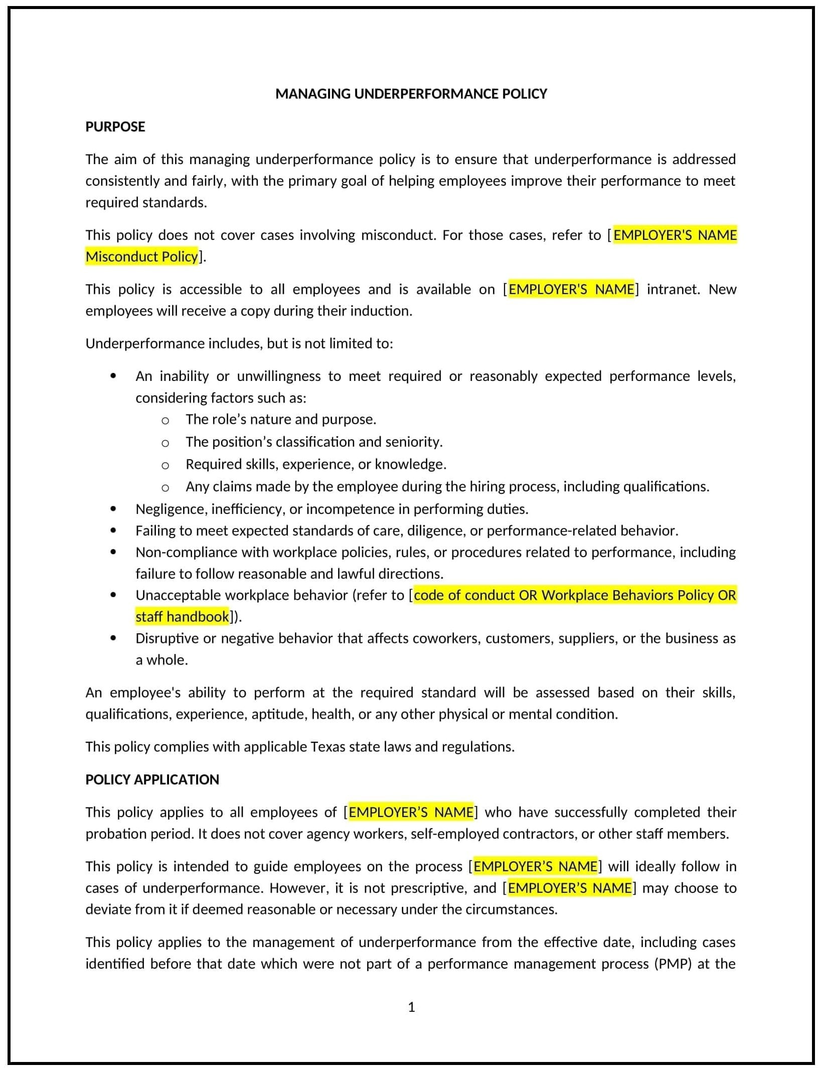 Managing-Underperformance-Policy--Texas--1-1-1