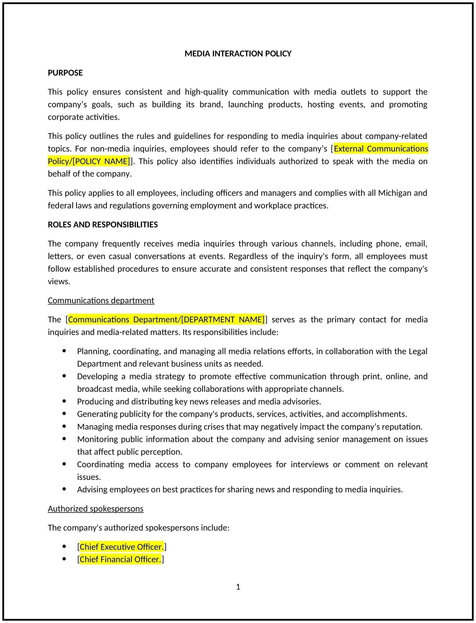 Media-Relations-Policy--Michigan--1-1-1