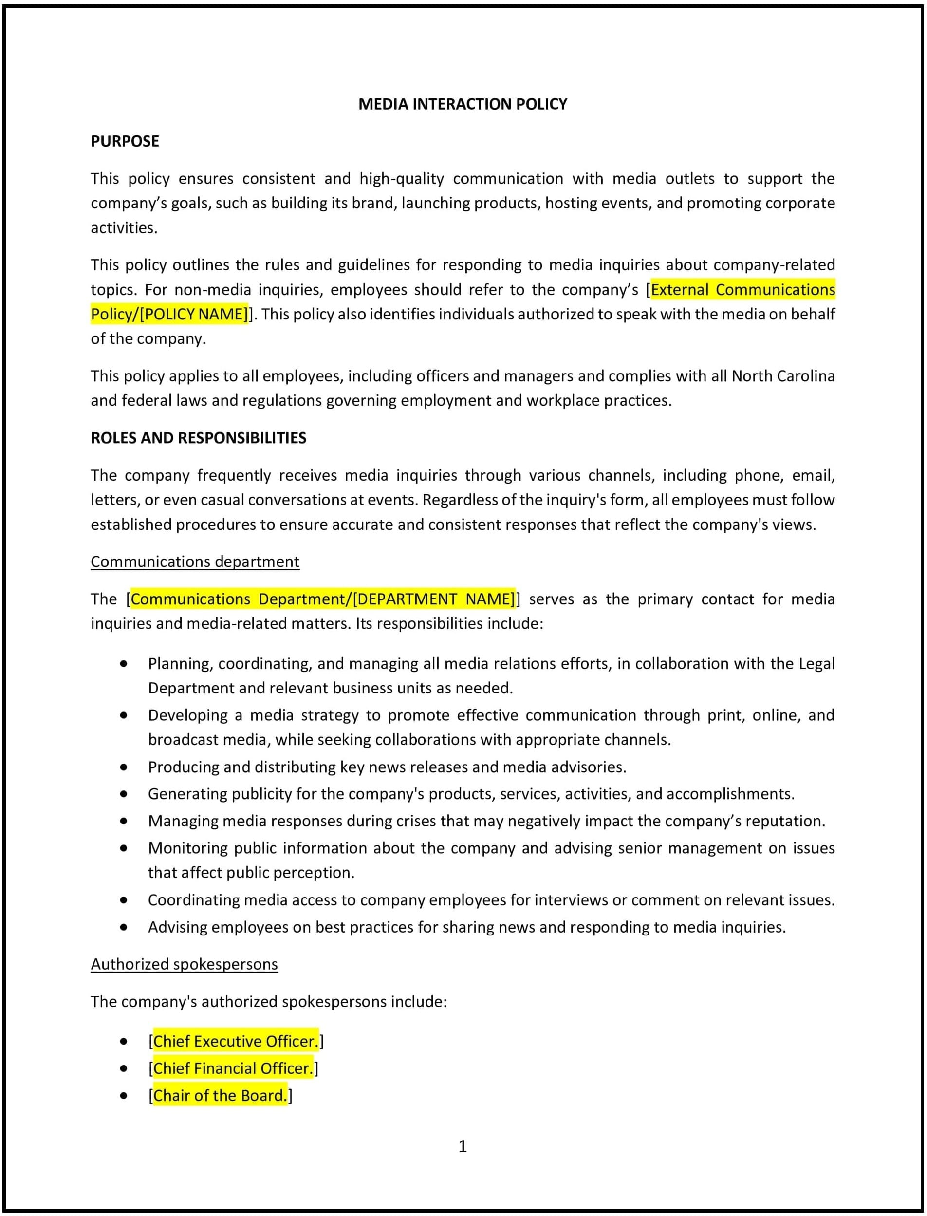 Media-Relations-Policy--North-Carolina--1-1