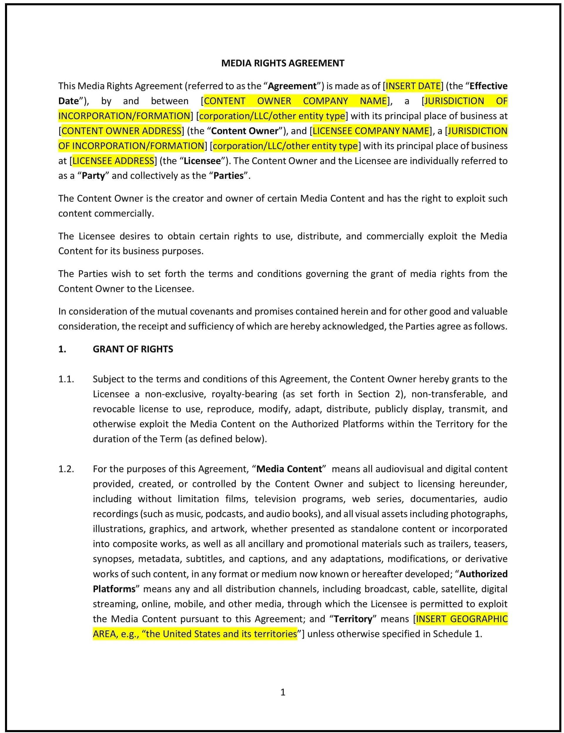 Media-Rights-Agreement--Oklahoma--1-1