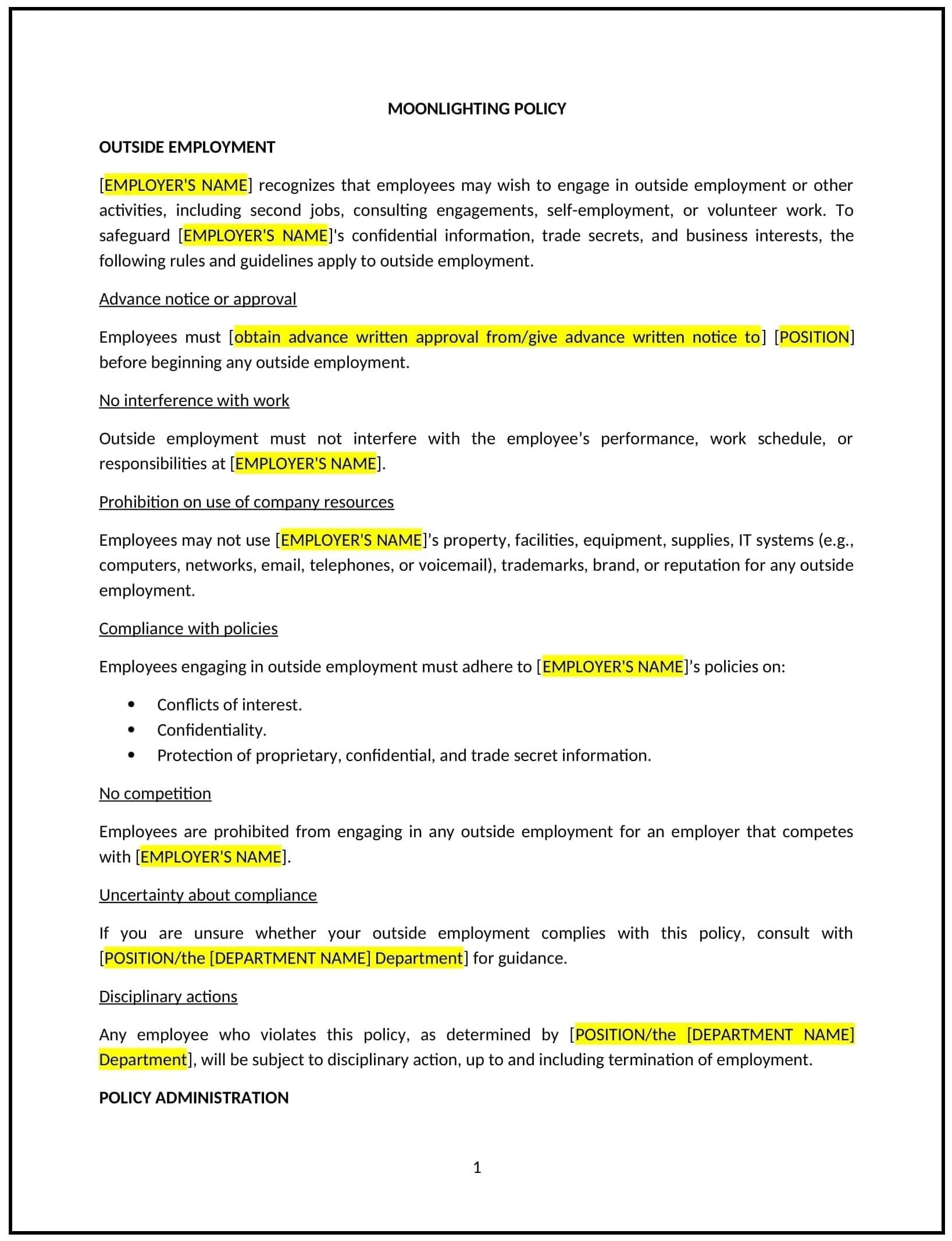 Moonlighting-Policy--Indiana--1-1-1